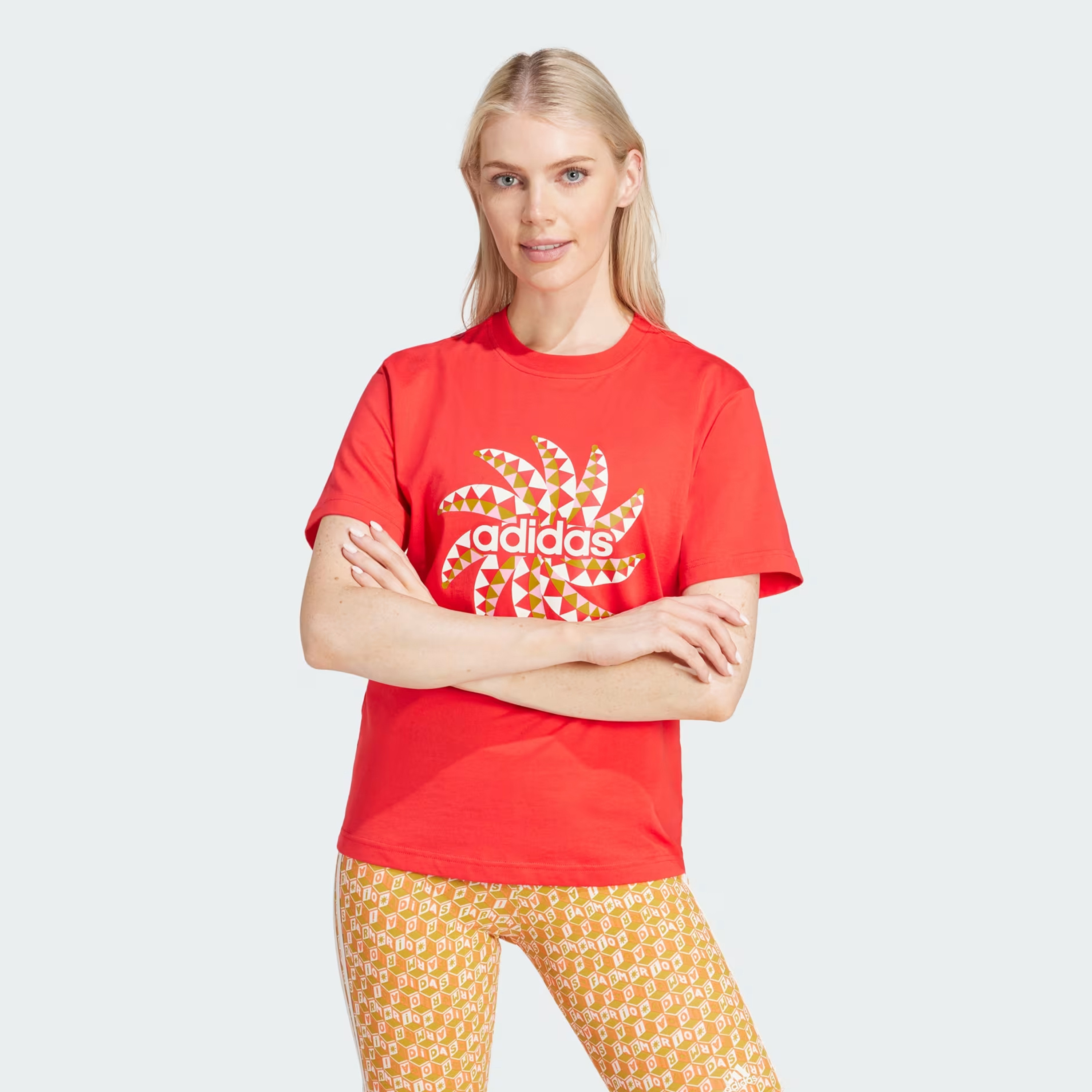 أديداس - تي شيرت جرافيكي اكس فارم ريو IQ4485-sports-women-clothing-tshirtsandvests-image-7