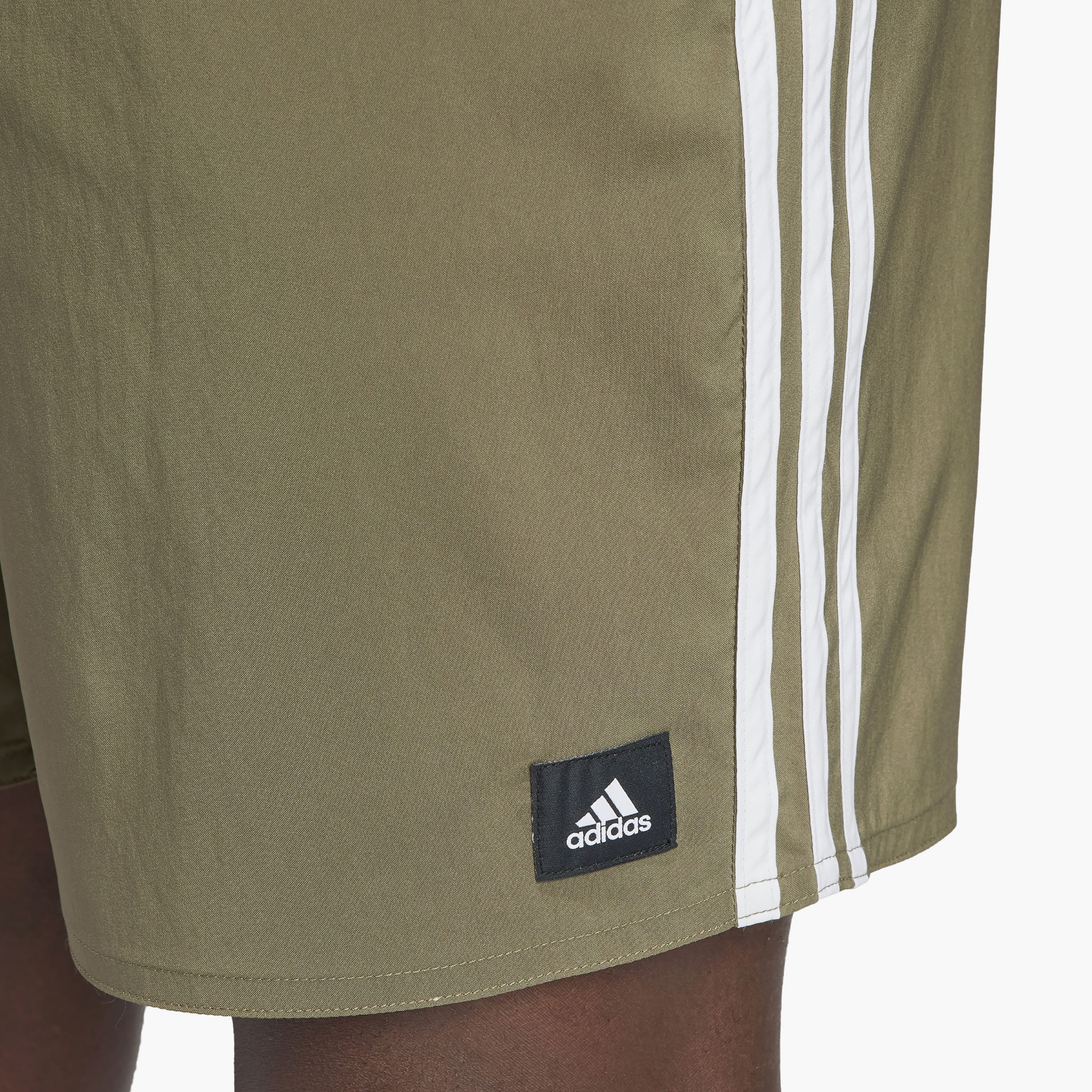 adidas Men's 3-Stripes CLX Swim Shorts | OE-sports-men-clothing-swimwear-image-4