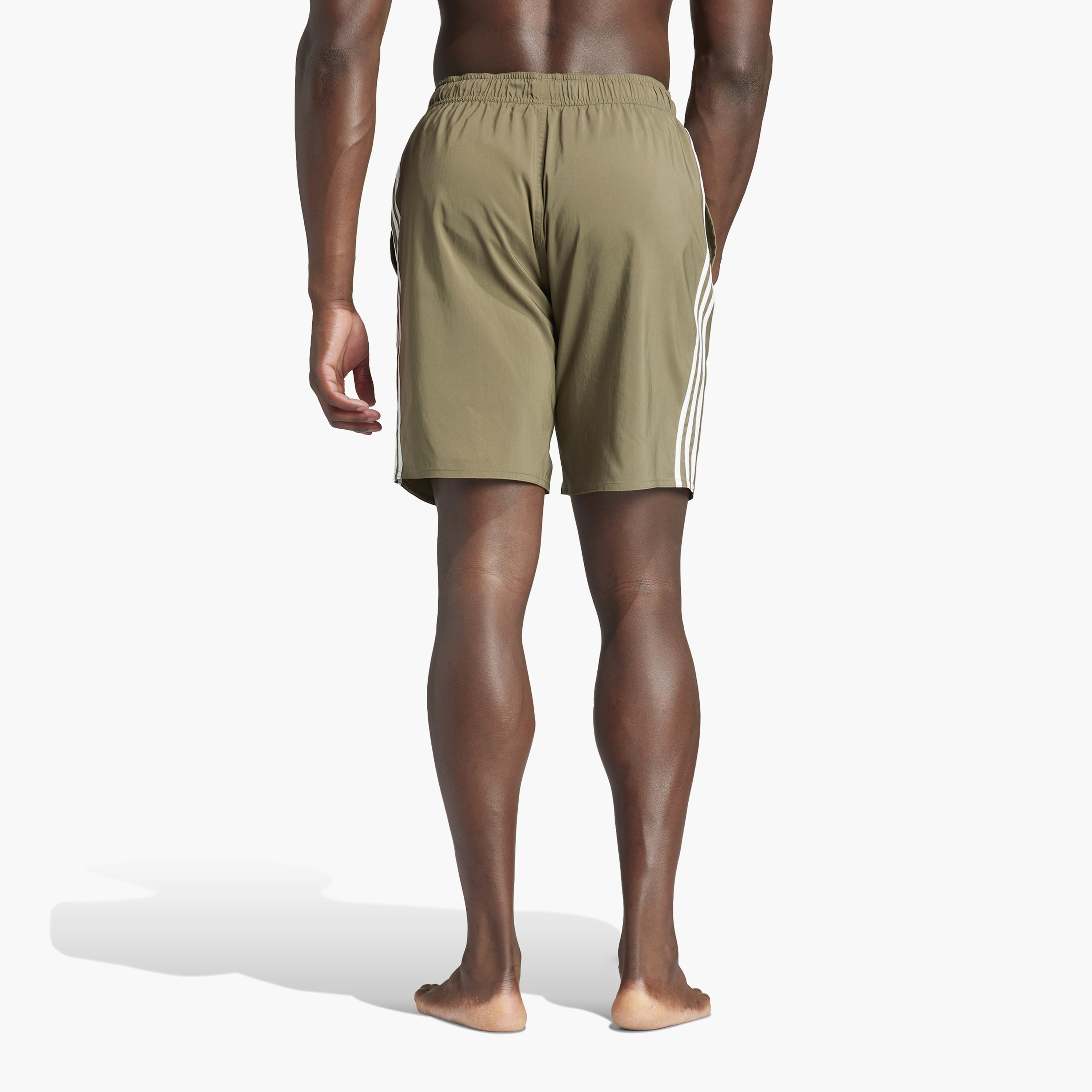 adidas Men's 3-Stripes CLX Swim Shorts | OE-sports-men-clothing-swimwear-image-5