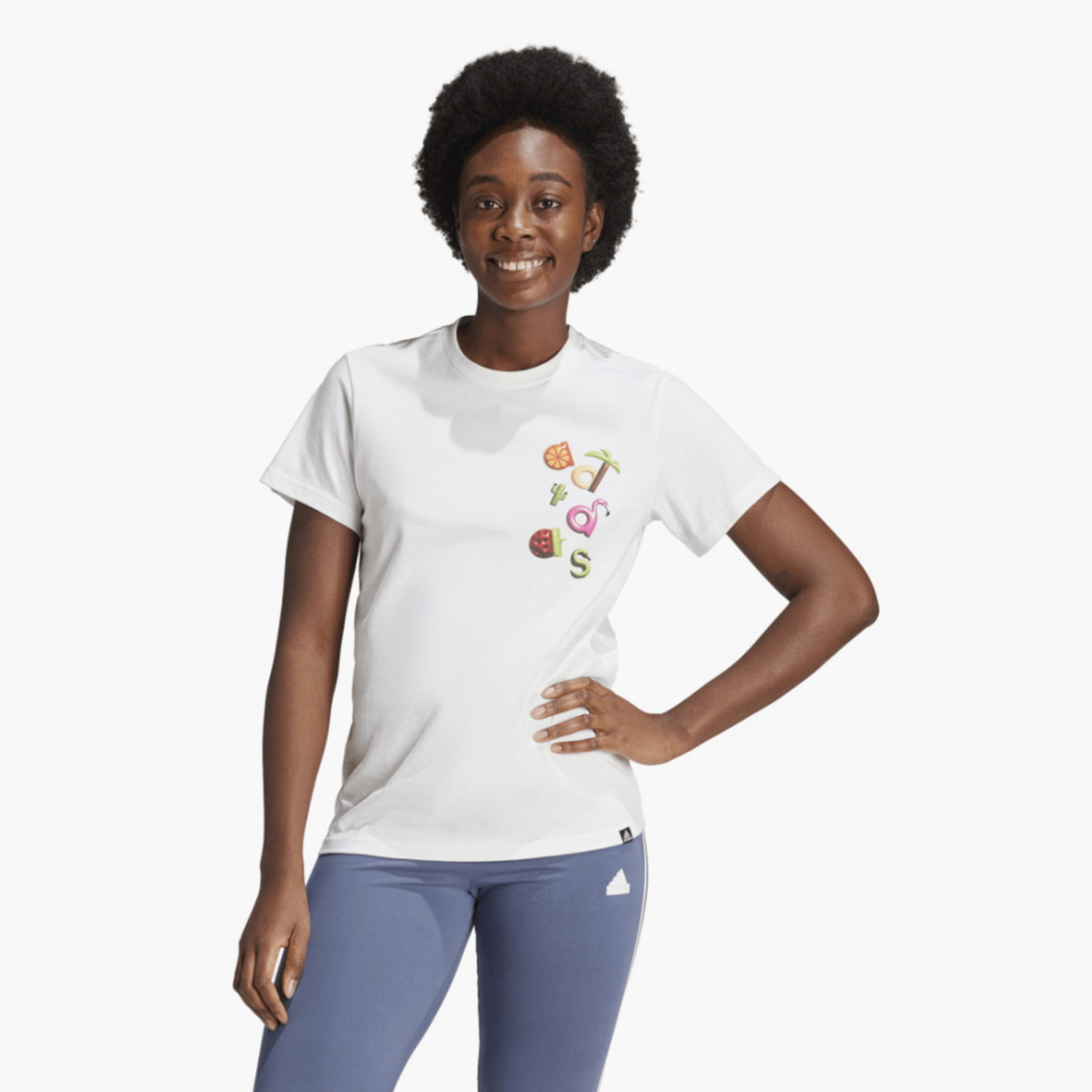 أديداس - تي شيرت جرافيكي سامر فن IN6443-sports-women-clothing-tshirtsandvests-image-7
