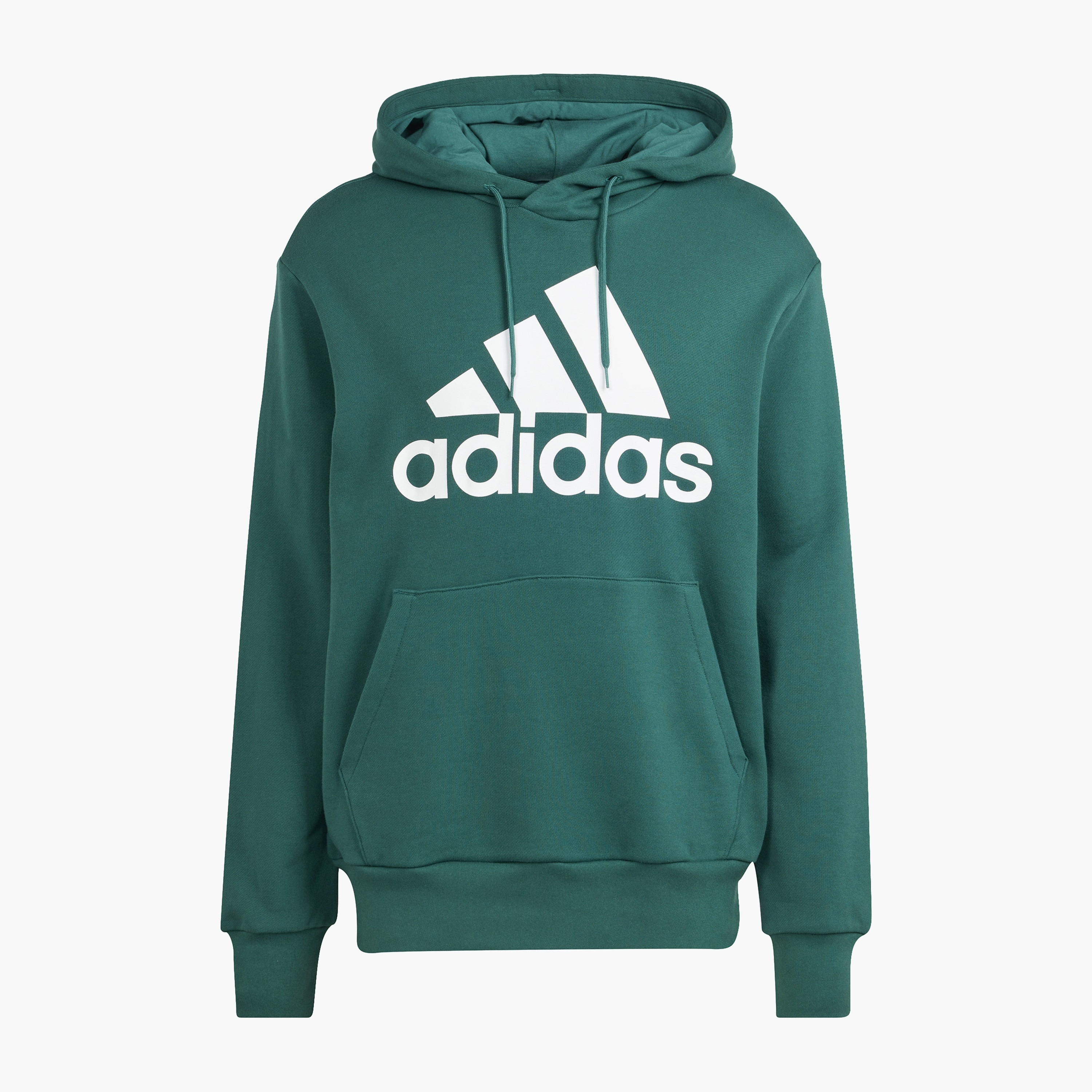 هودي رجالي ذو اسنشيالز من اديداس بغطاء للرأس بشعار فرينش تيري الكبير IS1354 | OE-men-clothing-sportswearandactivewear-hoodiesandsweatshirts-image-6