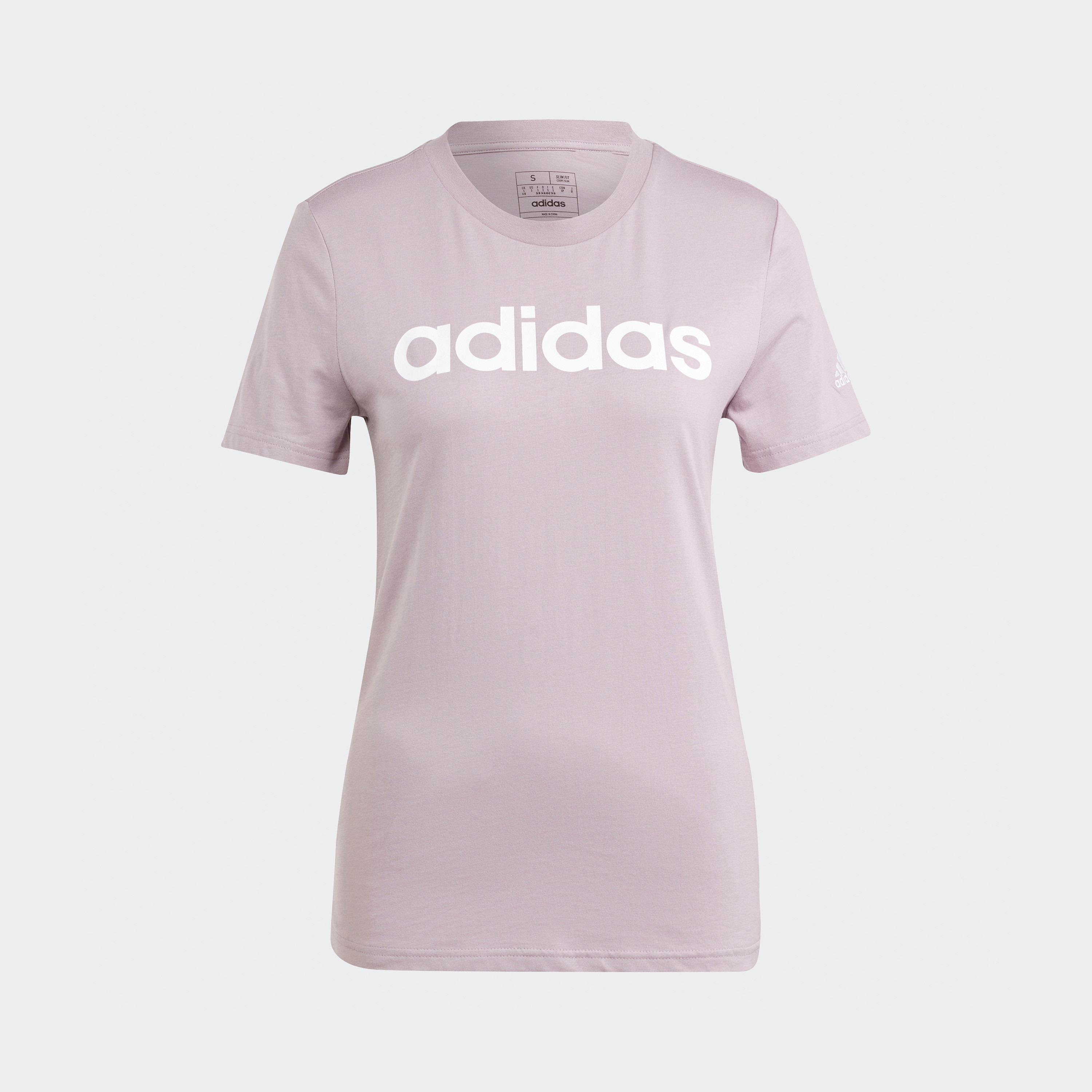 أديداس - تي شيرت سليم ايسنشالز بشعار IS2097-women-clothing-tshirts-image-7