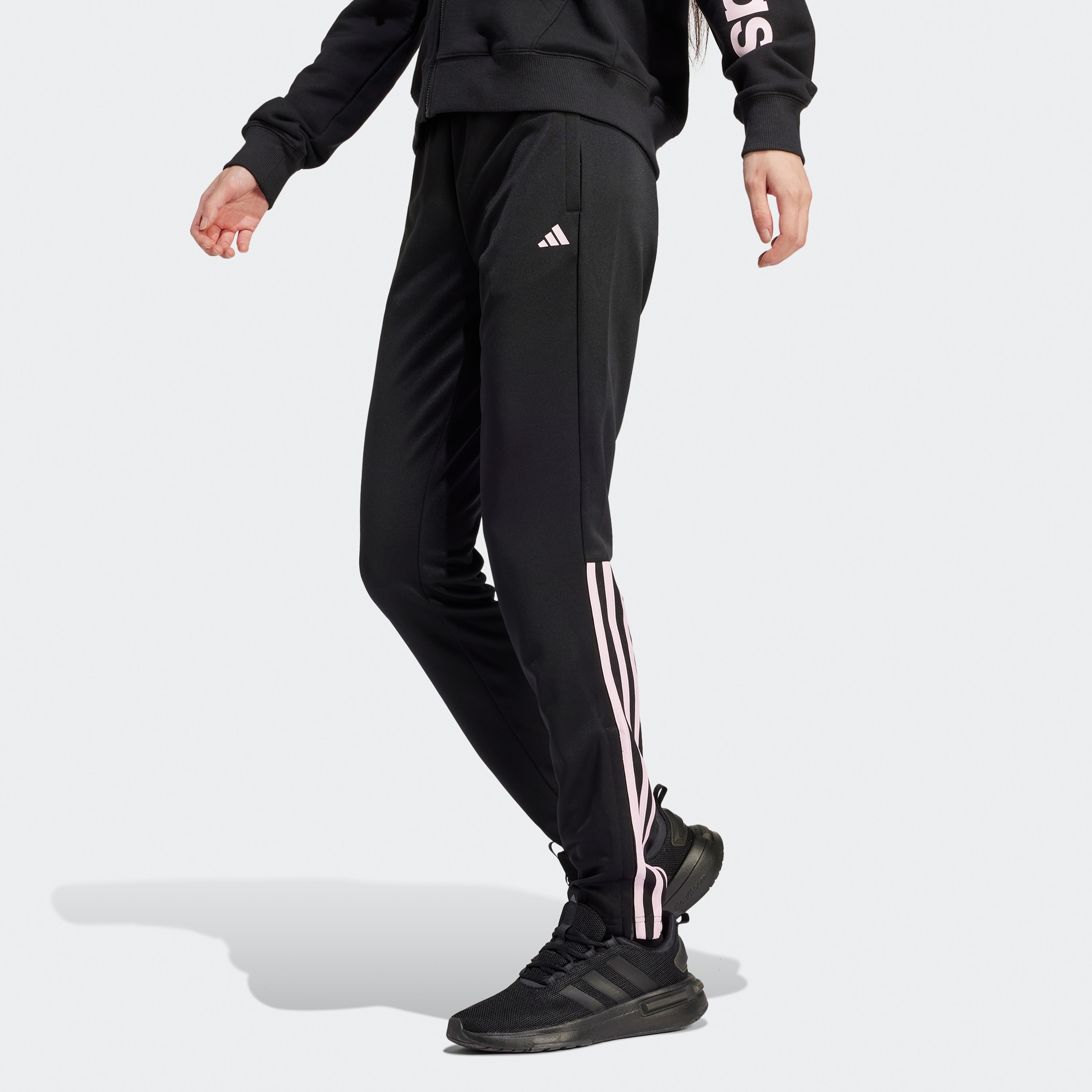 أديداس - بنطال رياضة سليم سيرانو ايروريدي بثلاثة خطوط IS2143-women-clothing-bottoms-joggers-image-1