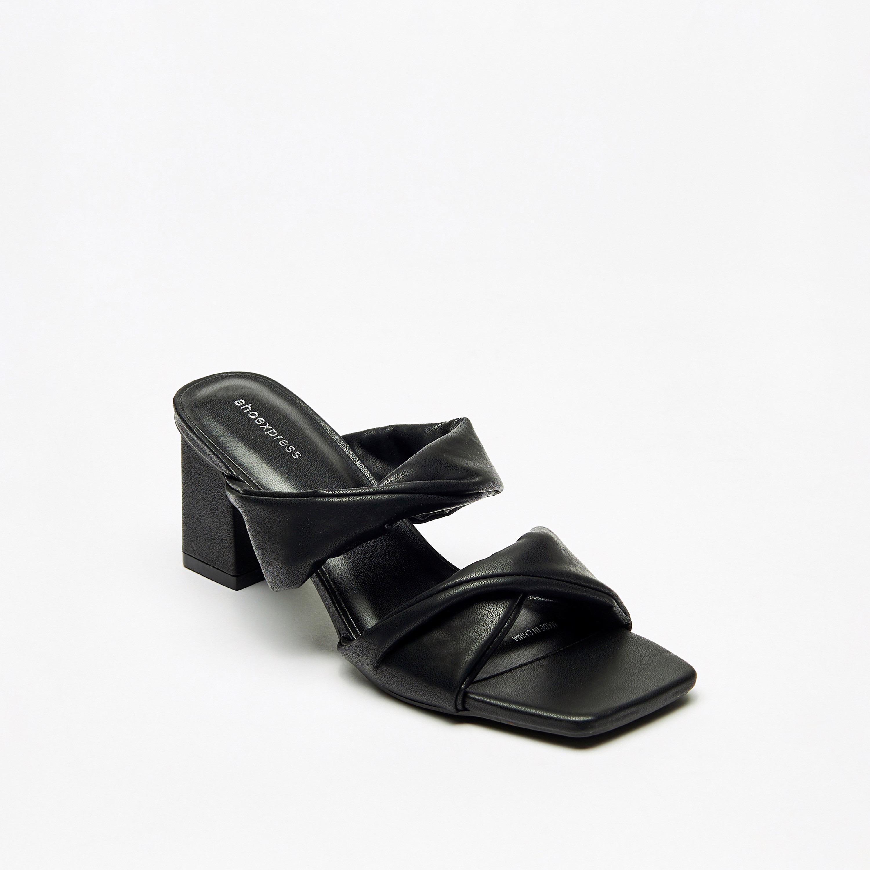 Womens Summer Rhinestones PVC Slippers Crystal Block Heels Sandals Party  Shoes | eBay