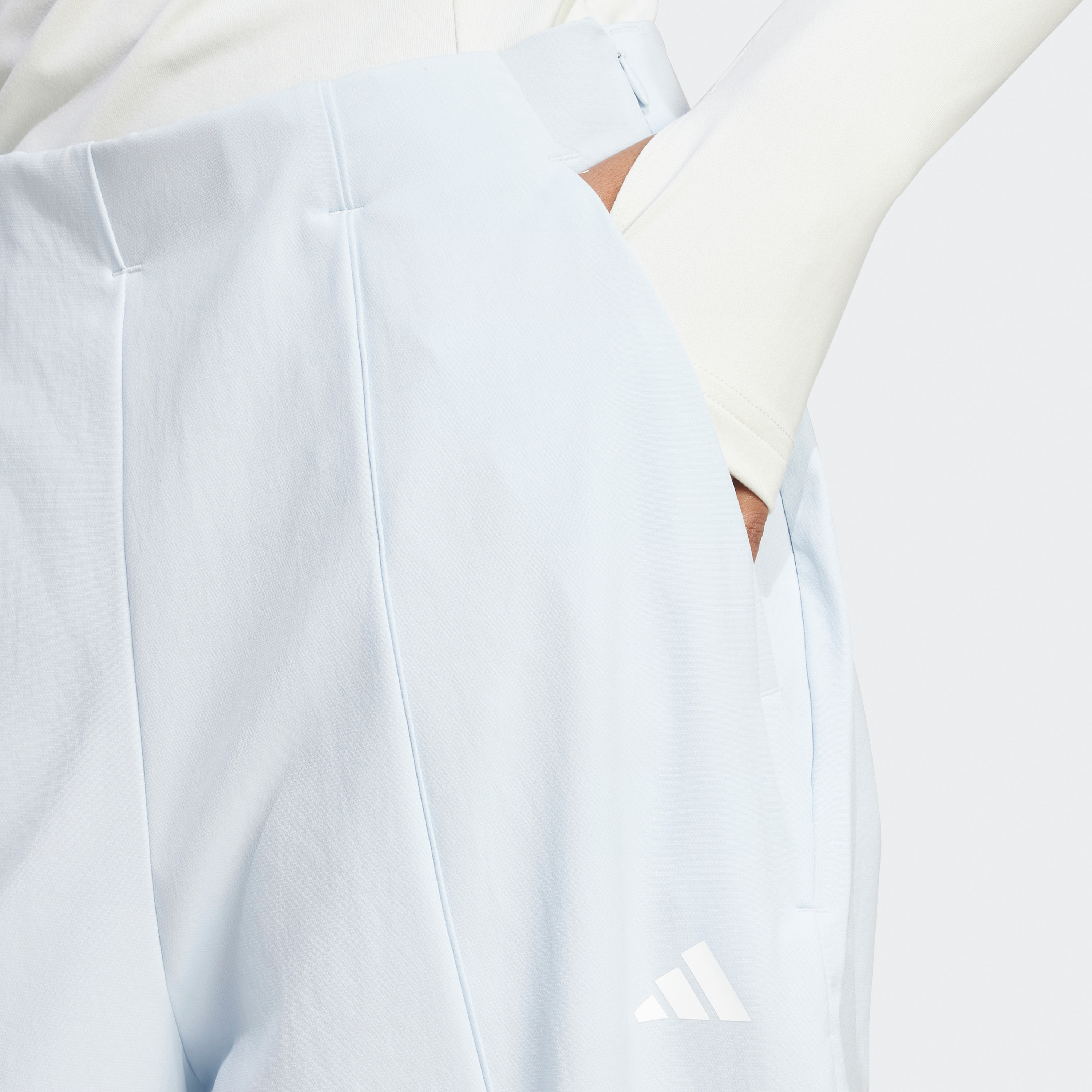 أديداس - بنطال رياضي محبوك ايسنشال بشعار بسيط ايروريدي IS3978-women-clothing-bottoms-joggers-image-9