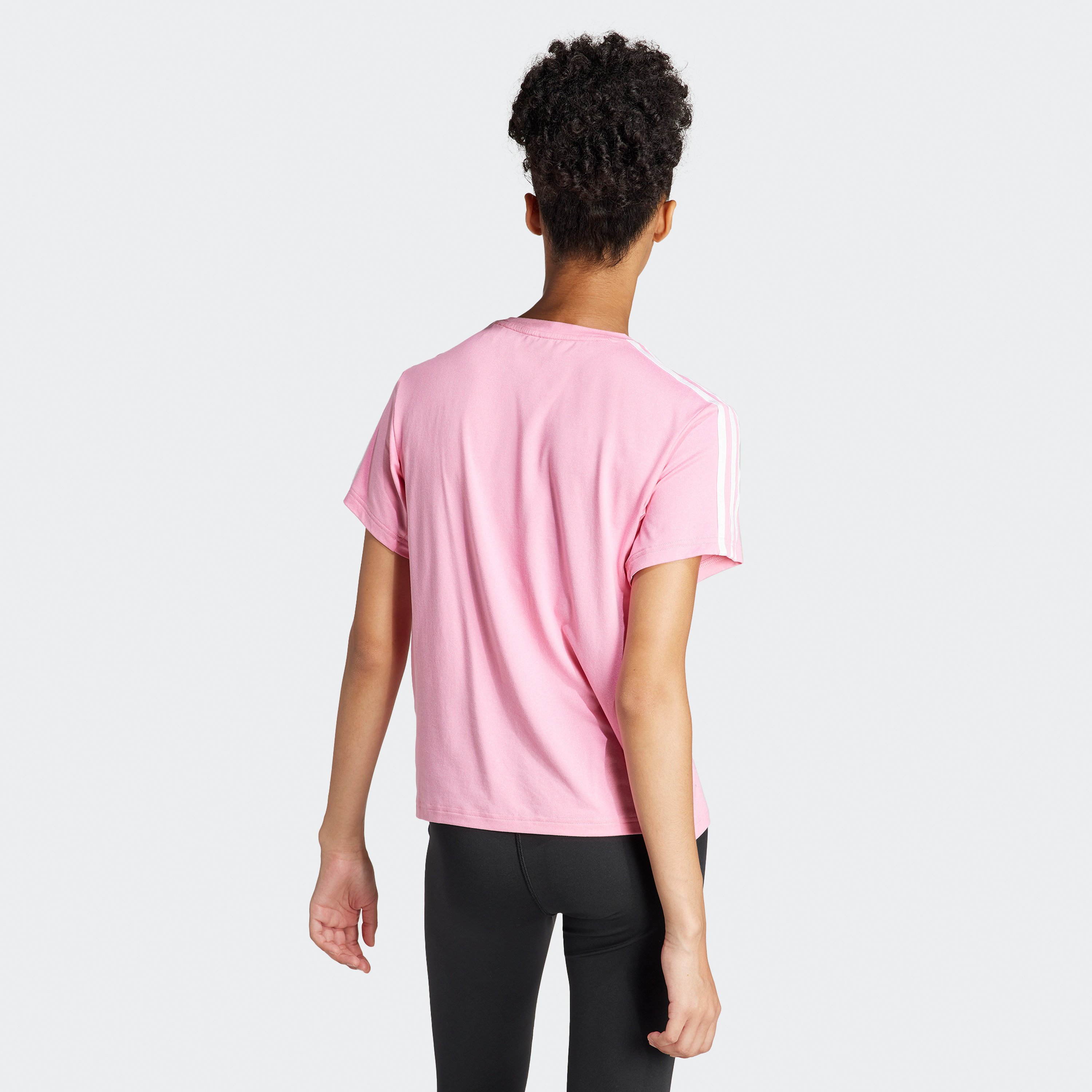أديداس - تي شيرت رياضي ايسنشال بثلاثة خطوط ايروريدي IS4215-women-clothing-tshirts-image-2