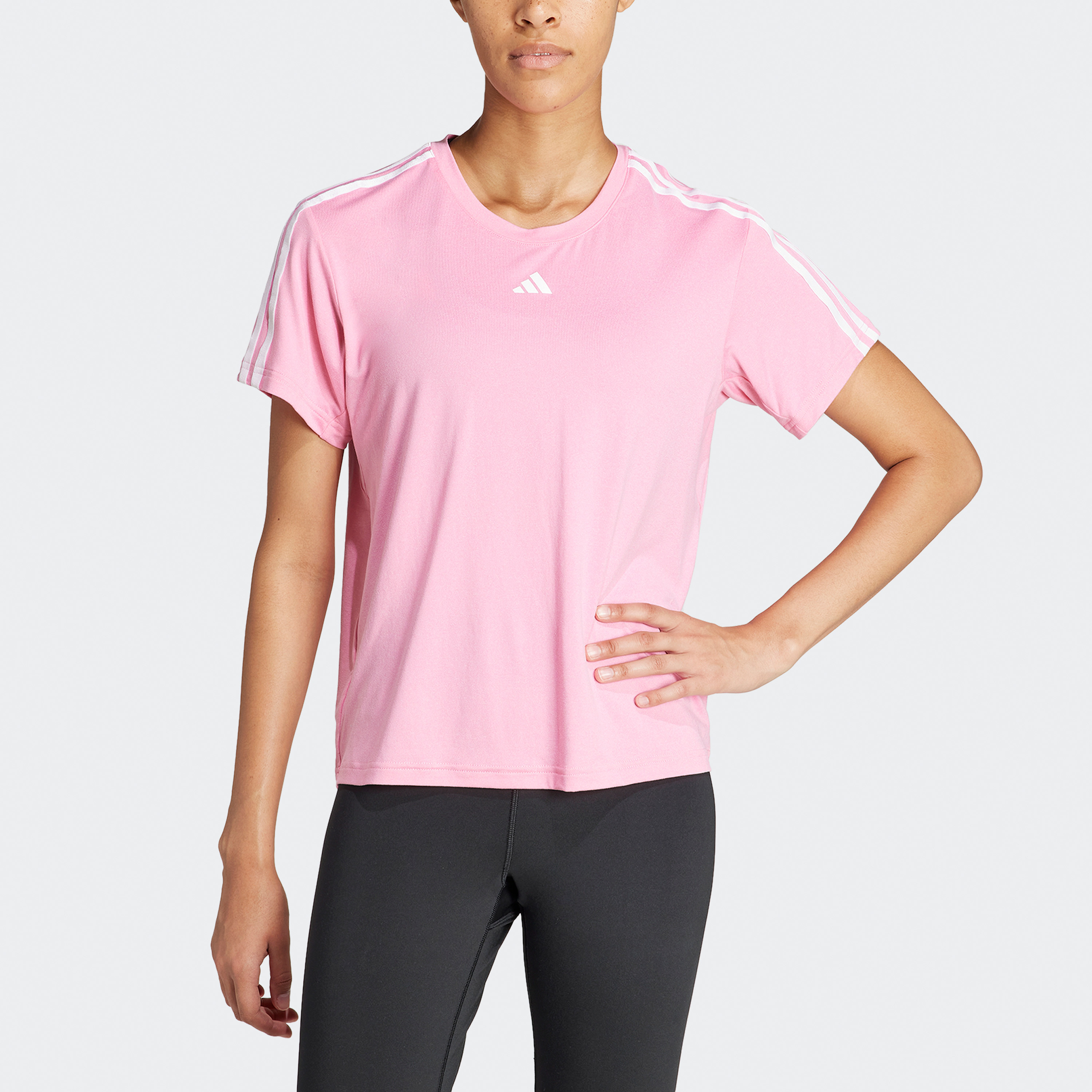 أديداس - تي شيرت رياضي ايسنشال بثلاثة خطوط ايروريدي IS4215-women-clothing-tshirts-image-4