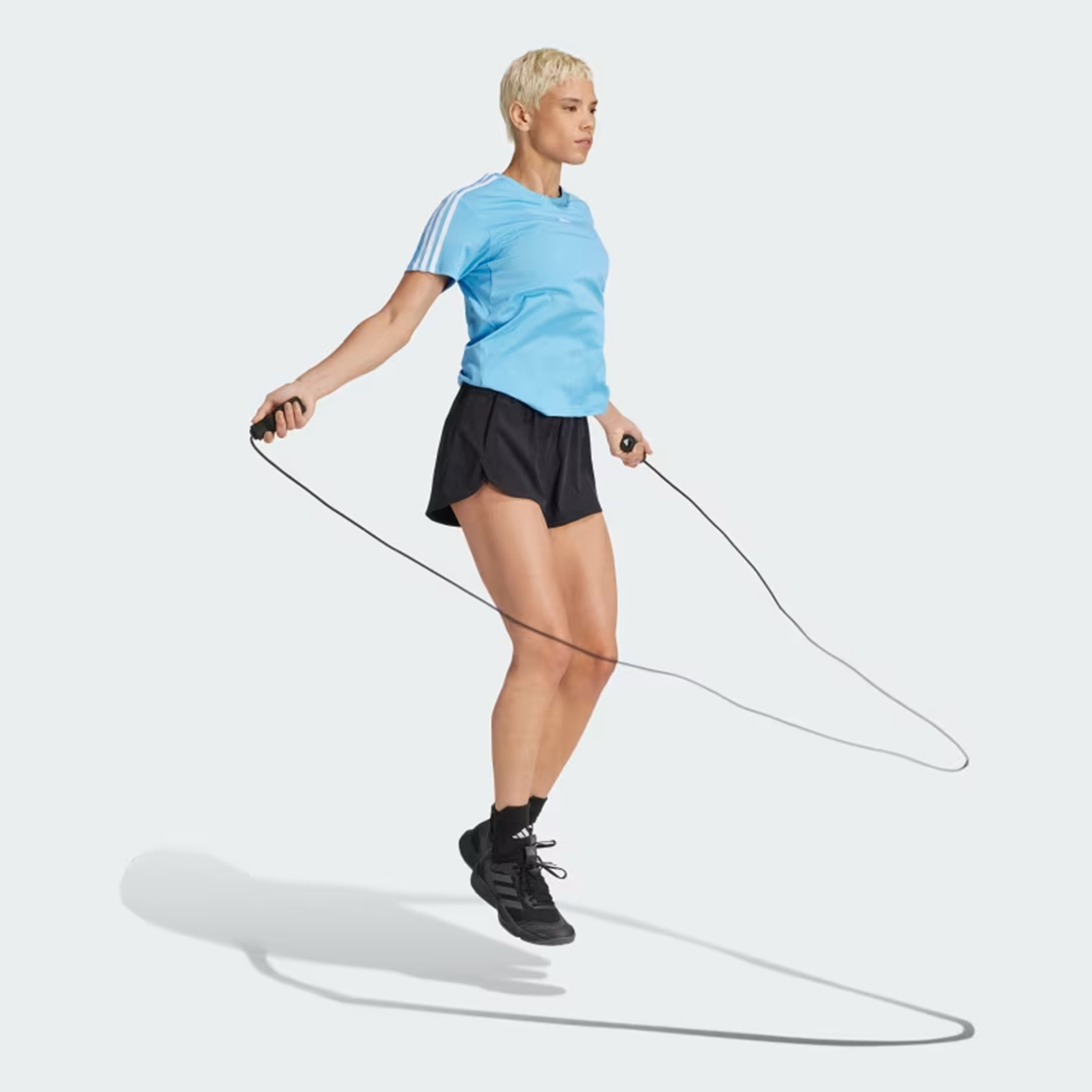 أديداس - تي شيرت رياضي ايسنشال بثلاثة خطوط ايروريدي IS4215-women-clothing-tshirts-image-10