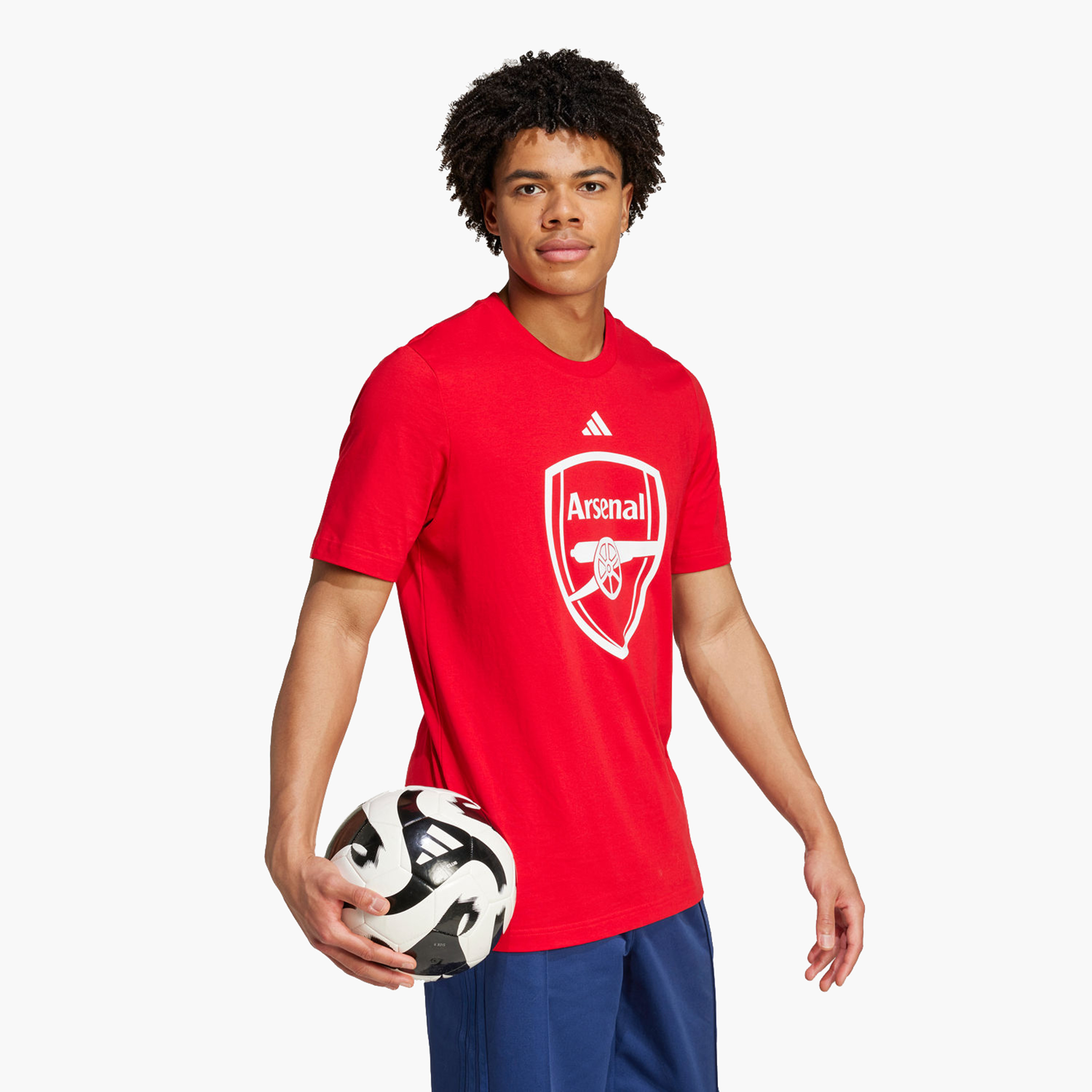 أديداس - تيشيرت رجالي بشعار أرسنال IS6506 | OE-men-clothing-sportswearandactivewear-tshirtsandpolos-image-4
