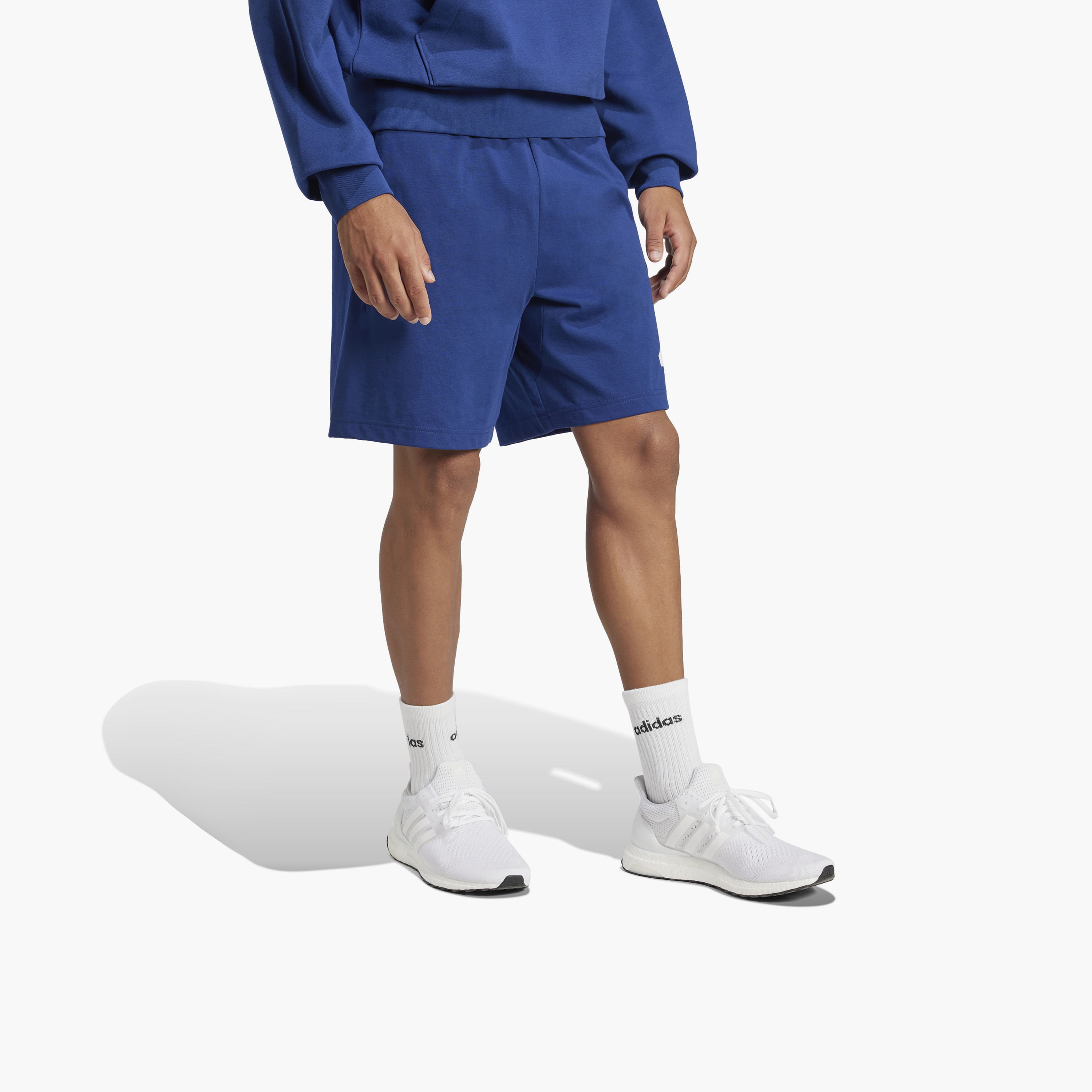 adidas Men's Essentials Big Logo Single Jersey Shorts IS6910 | OE-men-clothing-bottoms-shorts-image-3