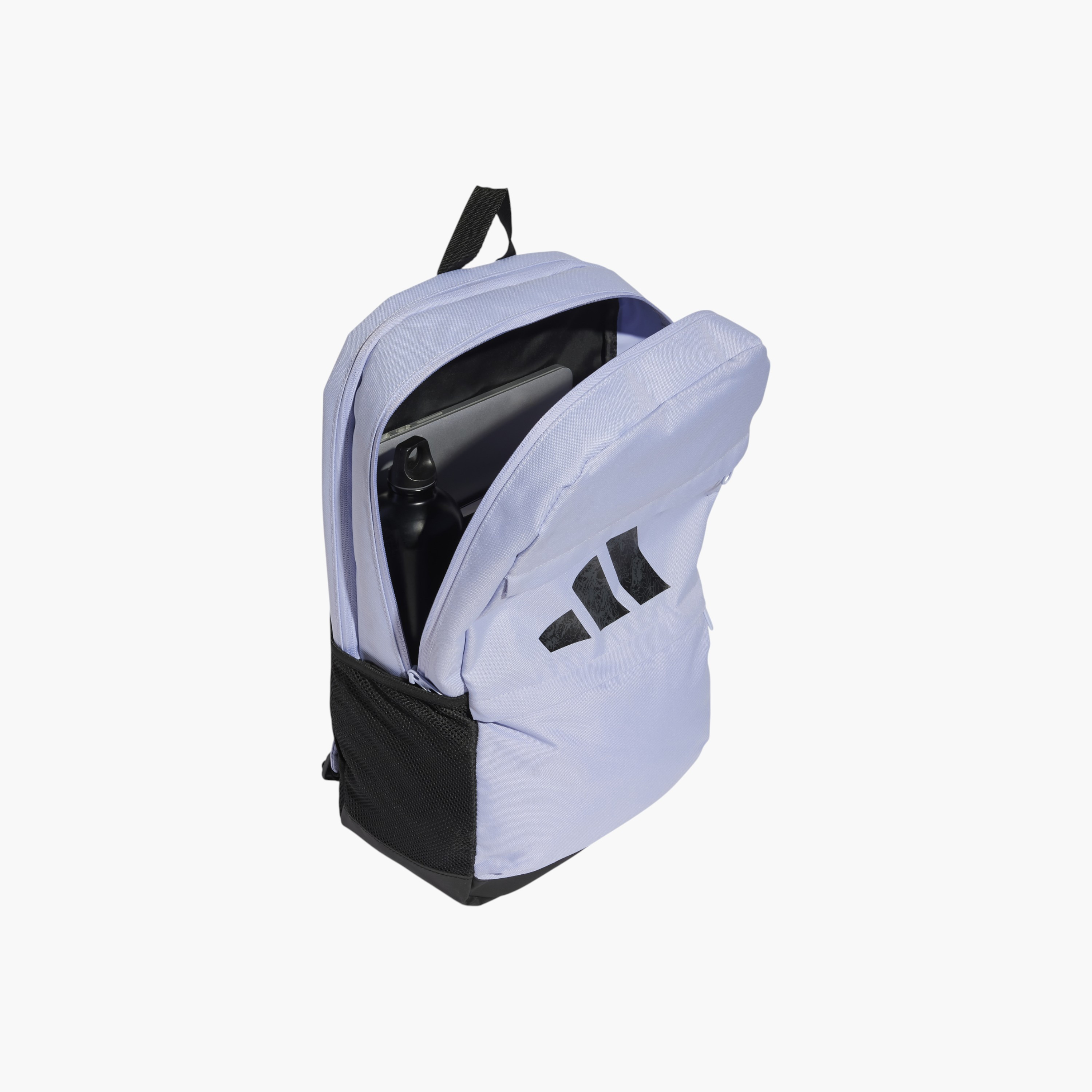 adidas Logo Print School Backpack with Adjustable Straps and Zip Closure-school-bagsandbackpacks-backpacks-image-3