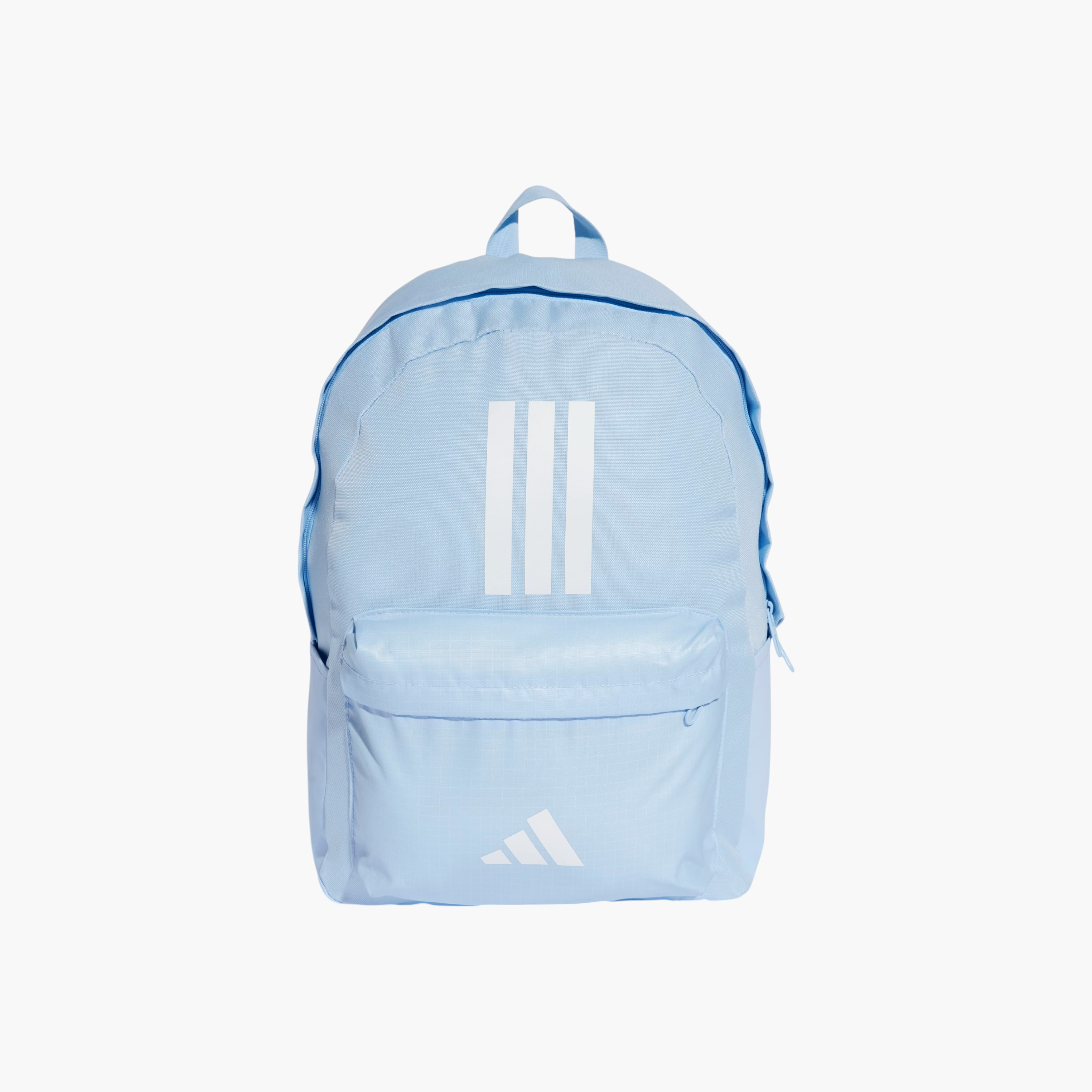 adidas Logo Print School Backpack with Adjustable Straps and Zip Closure-school-bagsandbackpacks-backpacks-image-1
