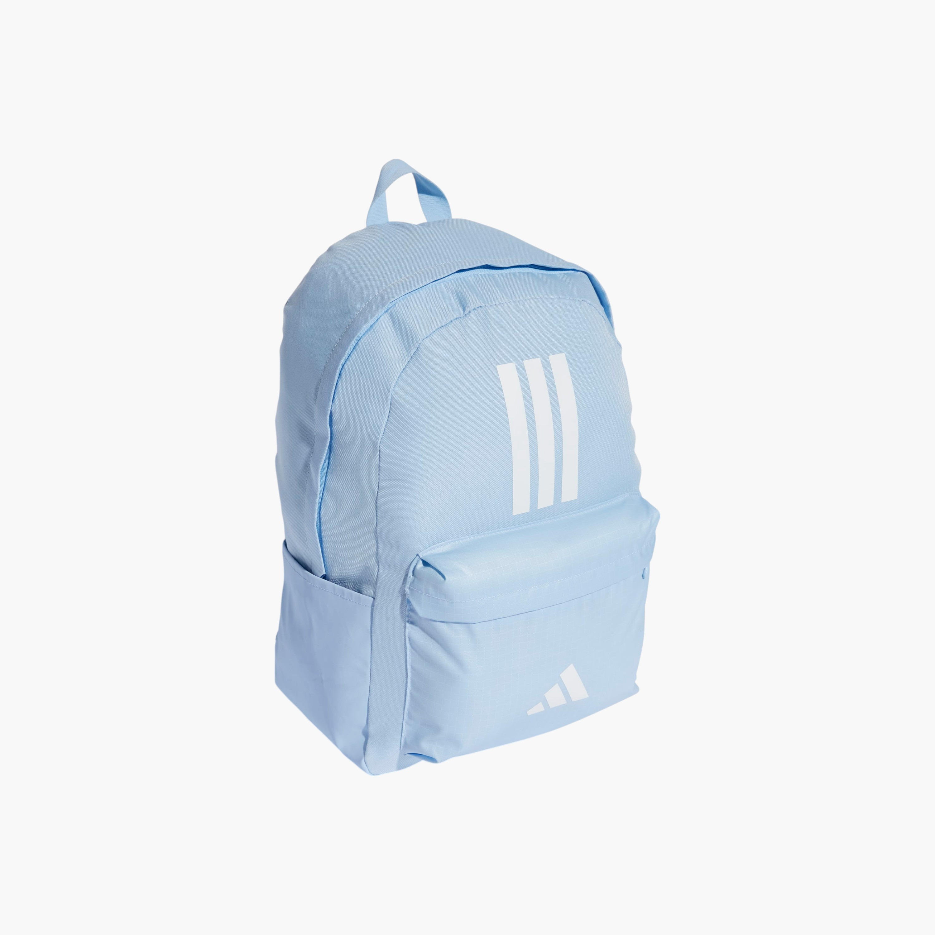 adidas Logo Print School Backpack with Adjustable Straps and Zip Closure-school-bagsandbackpacks-backpacks-image-2