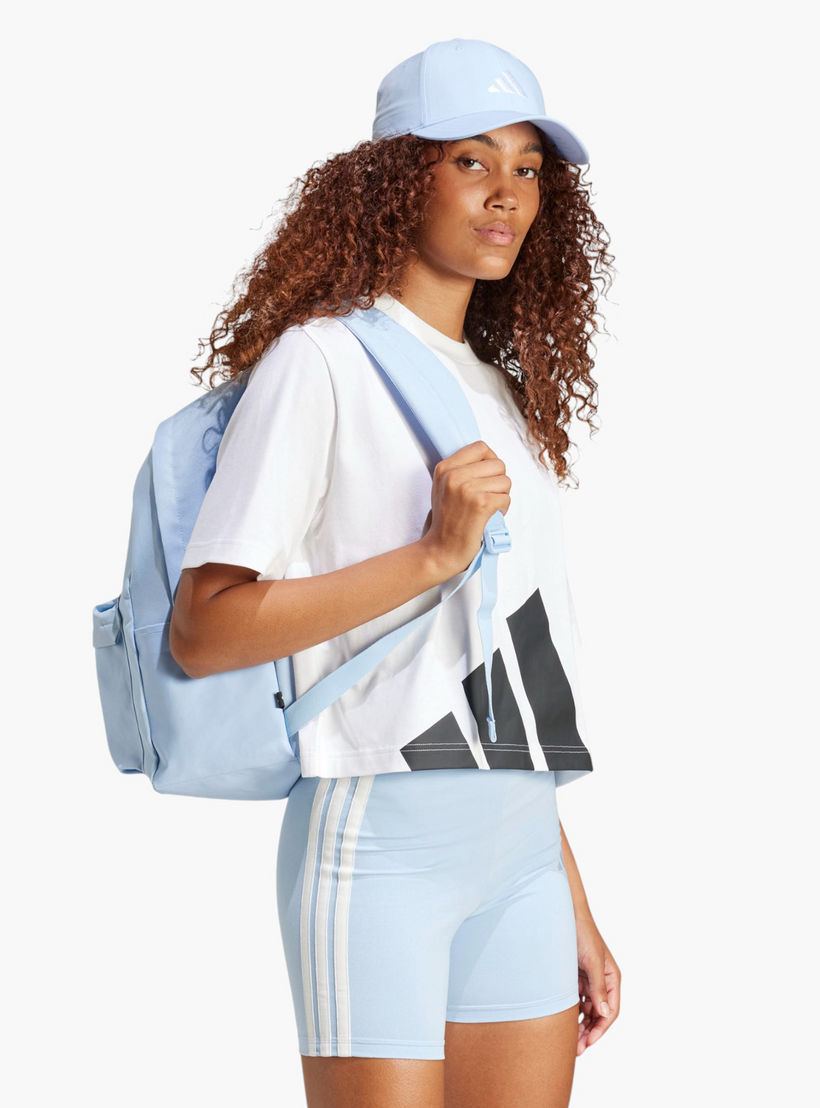 شنطة ظهر مدرسية بأحزمة قابلة للتعديل وسحاب إغلاق وطبعات شعار من أديداس-school-bagsandbackpacks-backpacks-image-2