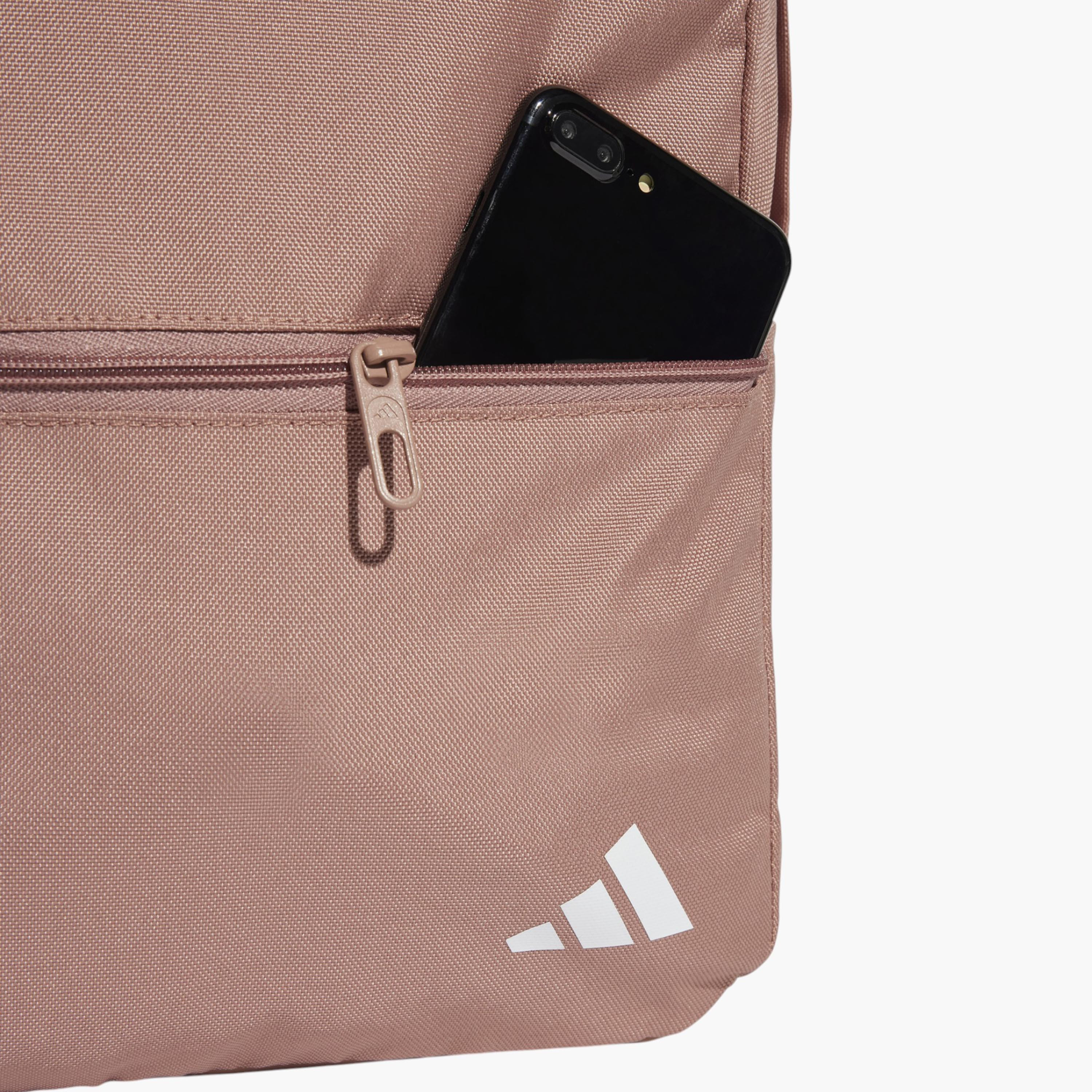 adidas Logo Print School Backpack with Adjustable Straps and Zip Closure-school-bagsandbackpacks-backpacks-image-4