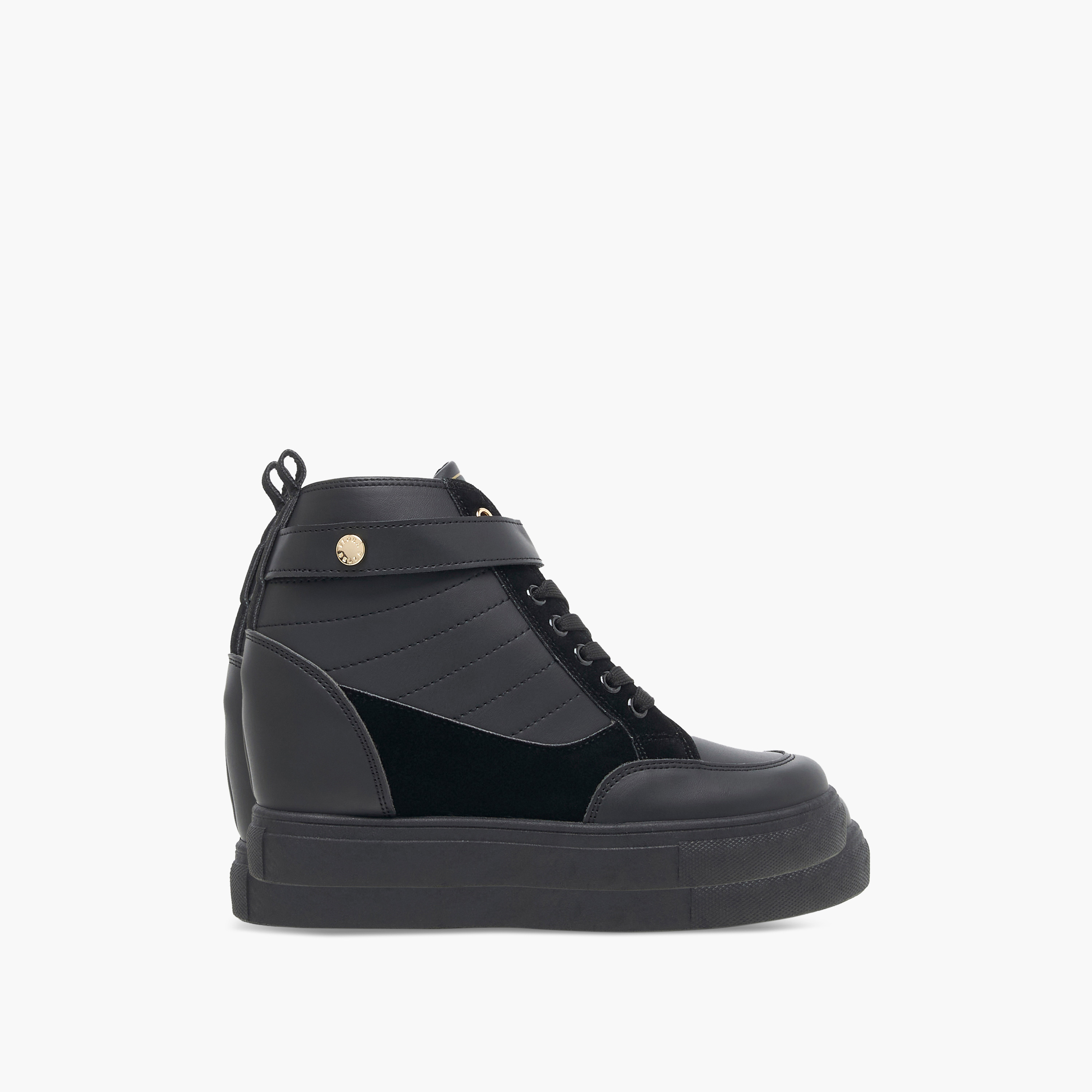 Flora Bella Panelled Sneakers with Hook and Loop Closure-women-shoes-sneakers-image-3