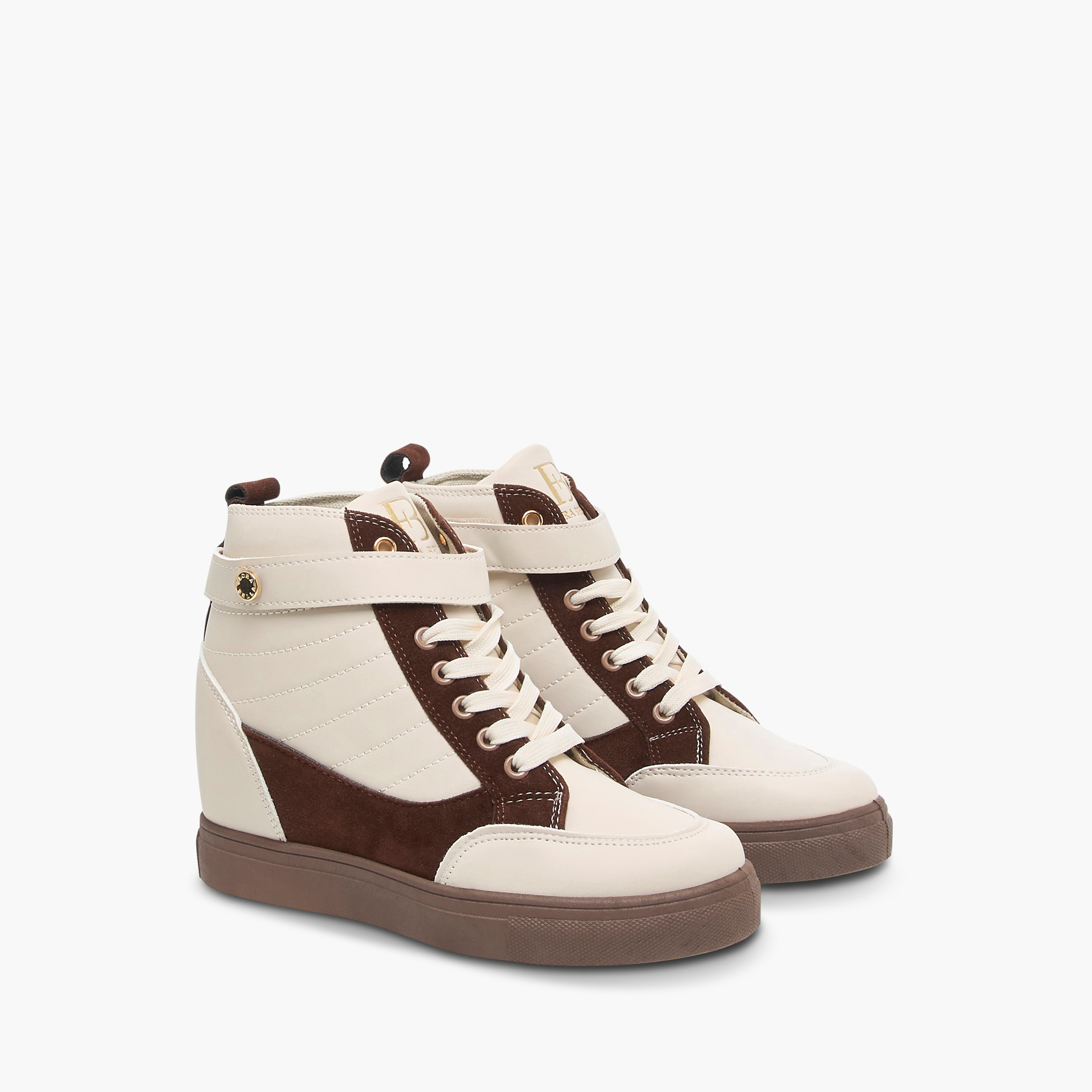 حذاء سنيكرز بشريط إغلاق لاصق وألواح من فلورا بيلا-women-shoes-sneakers-image-1