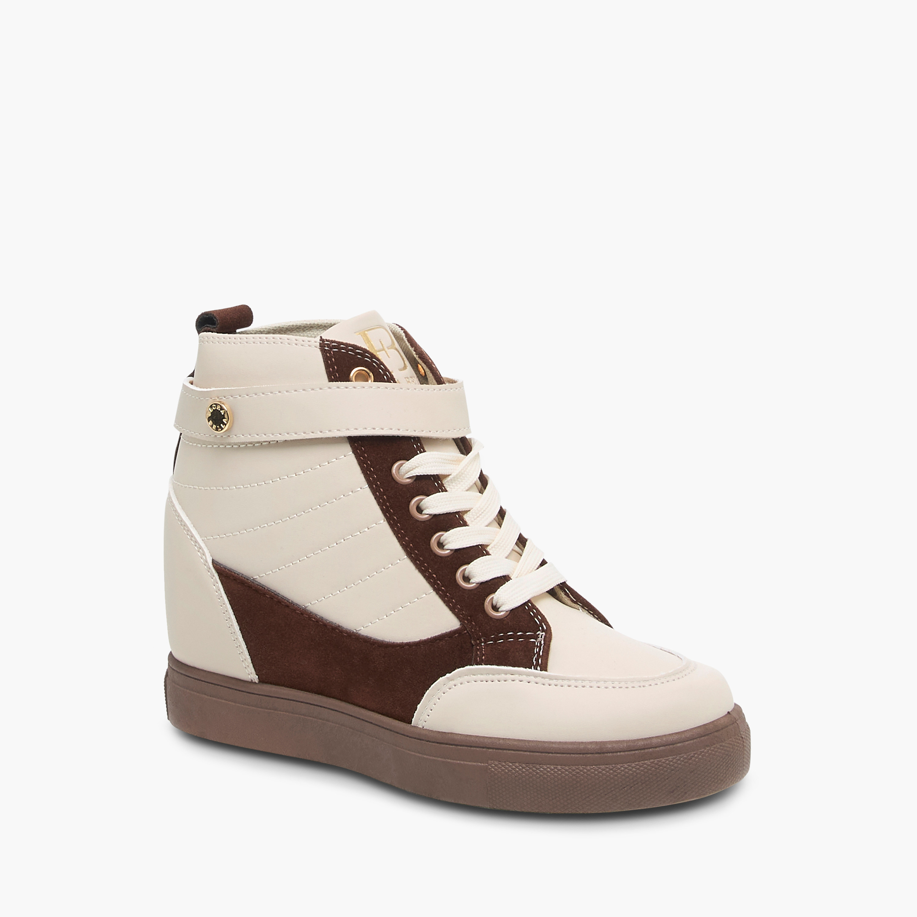 حذاء سنيكرز بشريط إغلاق لاصق وألواح من فلورا بيلا-women-shoes-sneakers-image-2