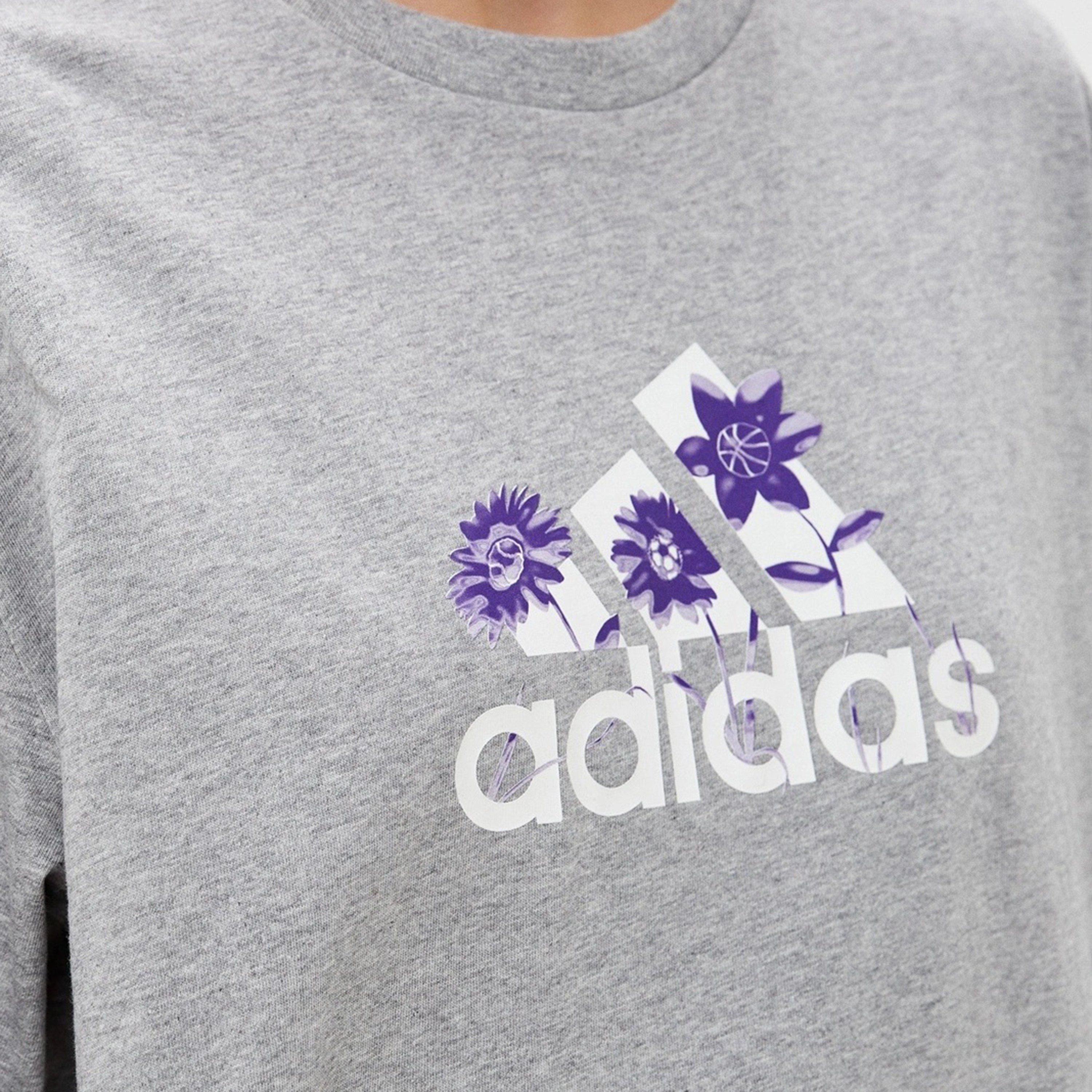 adidas Women's Flower Pack Badge of Sport T-Shirt IR5896|OE-sports-women-clothing-tshirtsandvests-image-10
