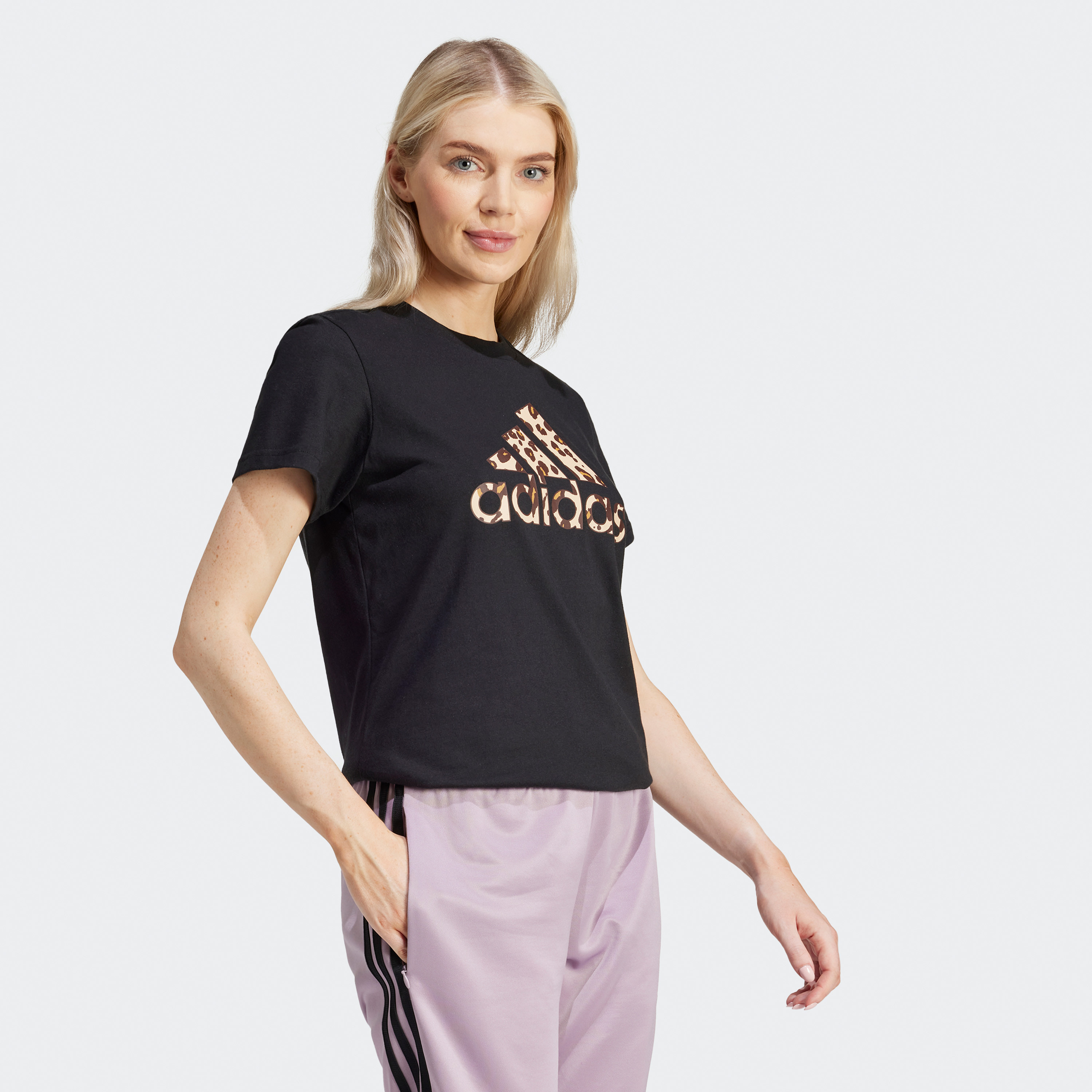 adidas Women's Animal Print Graphic T-Shirt IT1425|OE-sports-women-clothing-tshirtsandvests-image-3