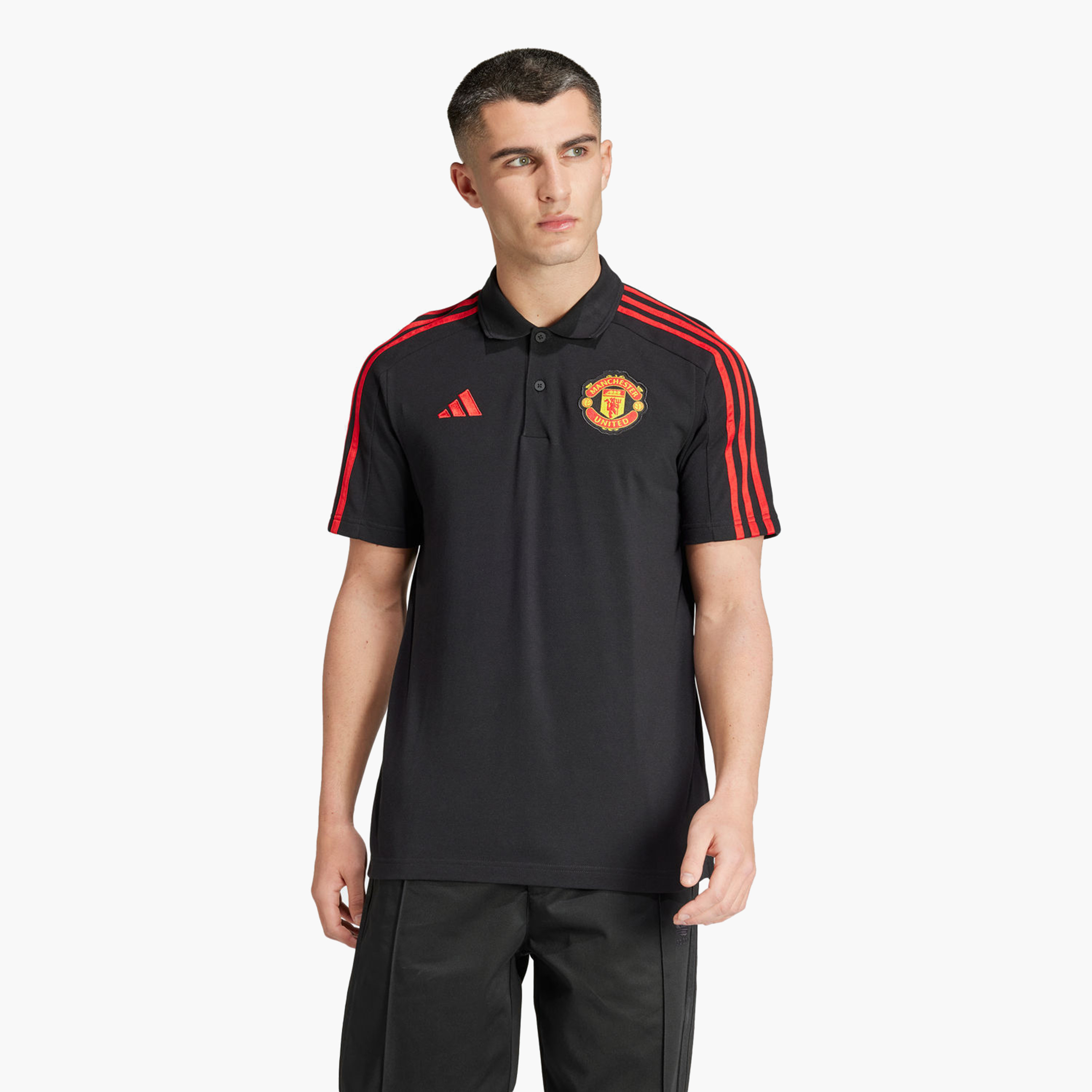 adidas Men's Manchester United Polo T-shirt IT4165 | OE-men-clothing-sportswearandactivewear-tshirtsandpolos-image-1