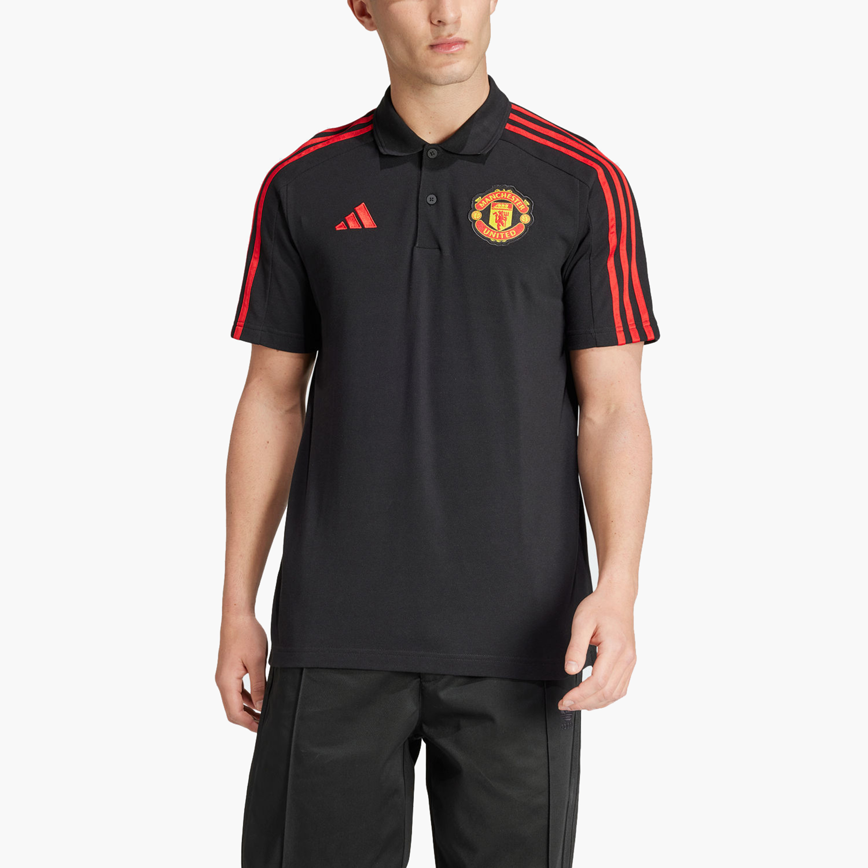 أديداس - تيشيرت بولو مانشستر يونايتد للرجال IT4165 | OE-men-clothing-sportswearandactivewear-tshirtsandpolos-image-4