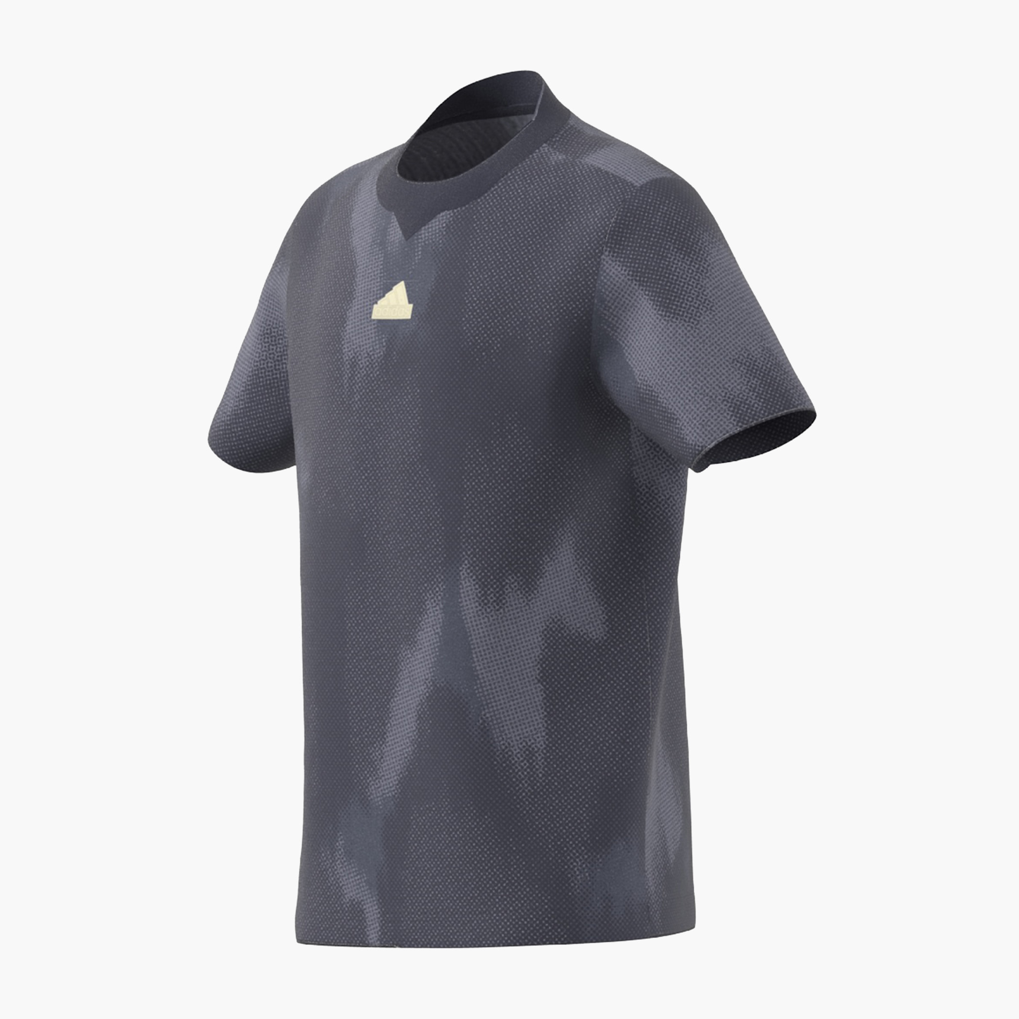 adidas All-Over Print T-Shirt with Short Sleeves-boys-clothing-sportswear-tops-image-8