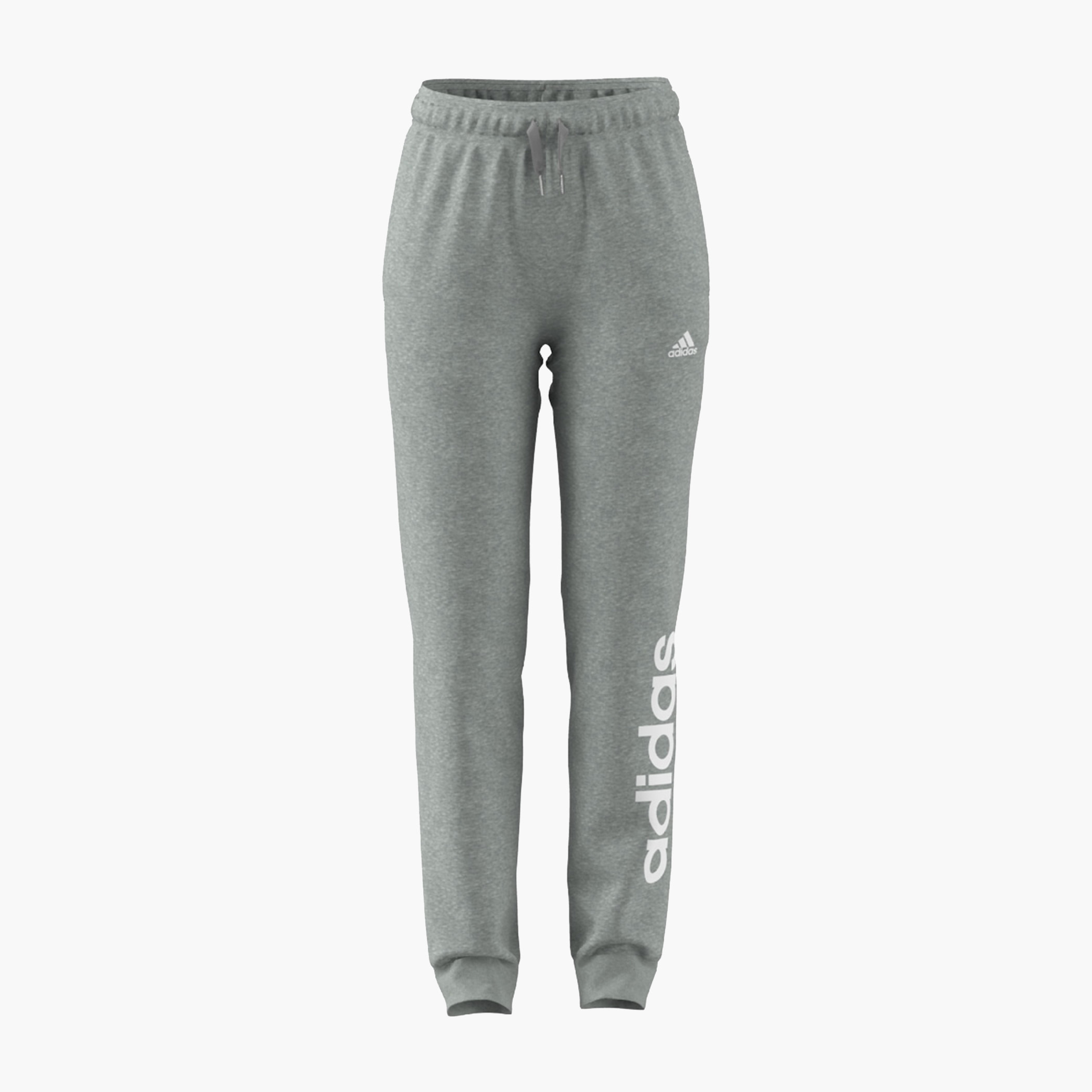 adidas Logo Print Joggers with Pockets and Drawstring Closure