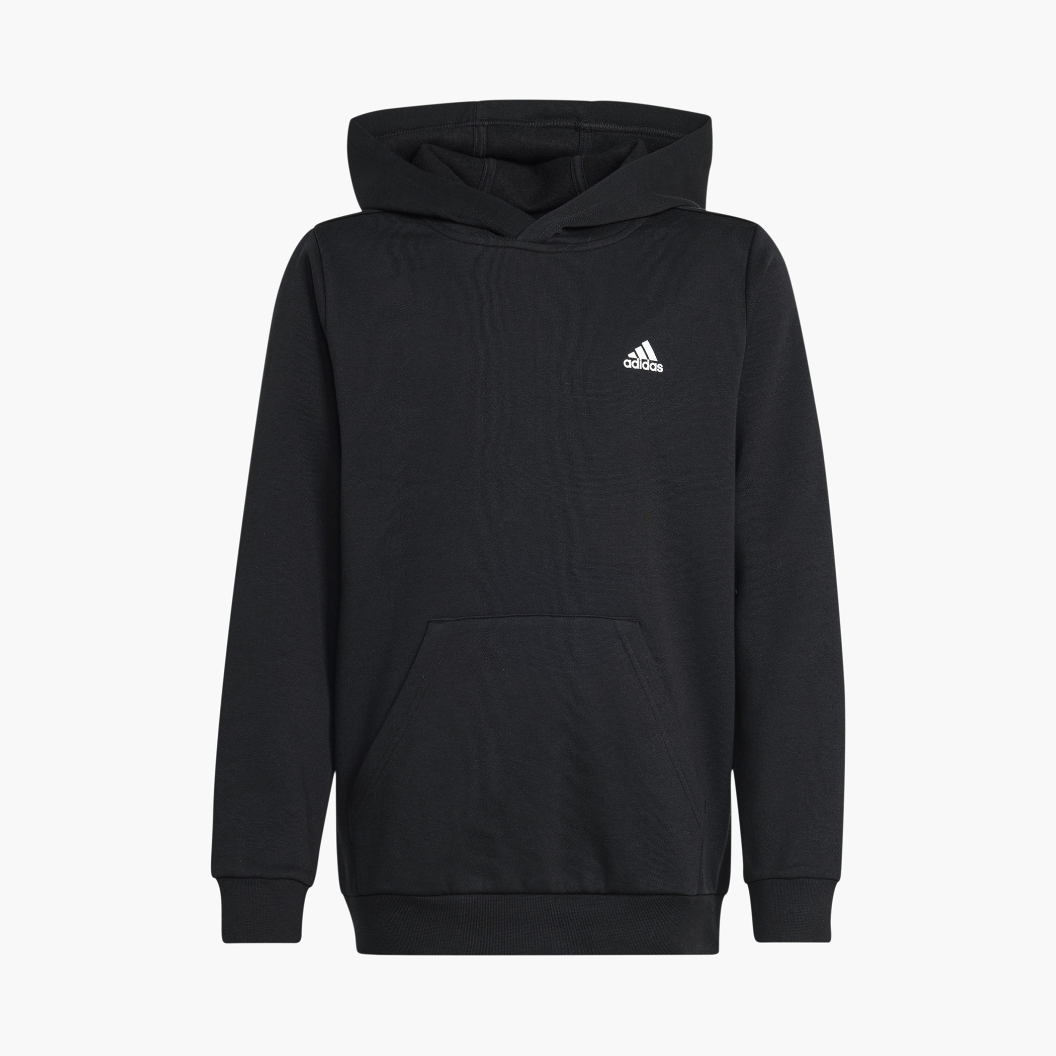 Buy Adidas Logo Print Hooded Sweatshirt with Long Sleeves and Kangaroo Pockets Online for Boys Centrepoint Bahrain