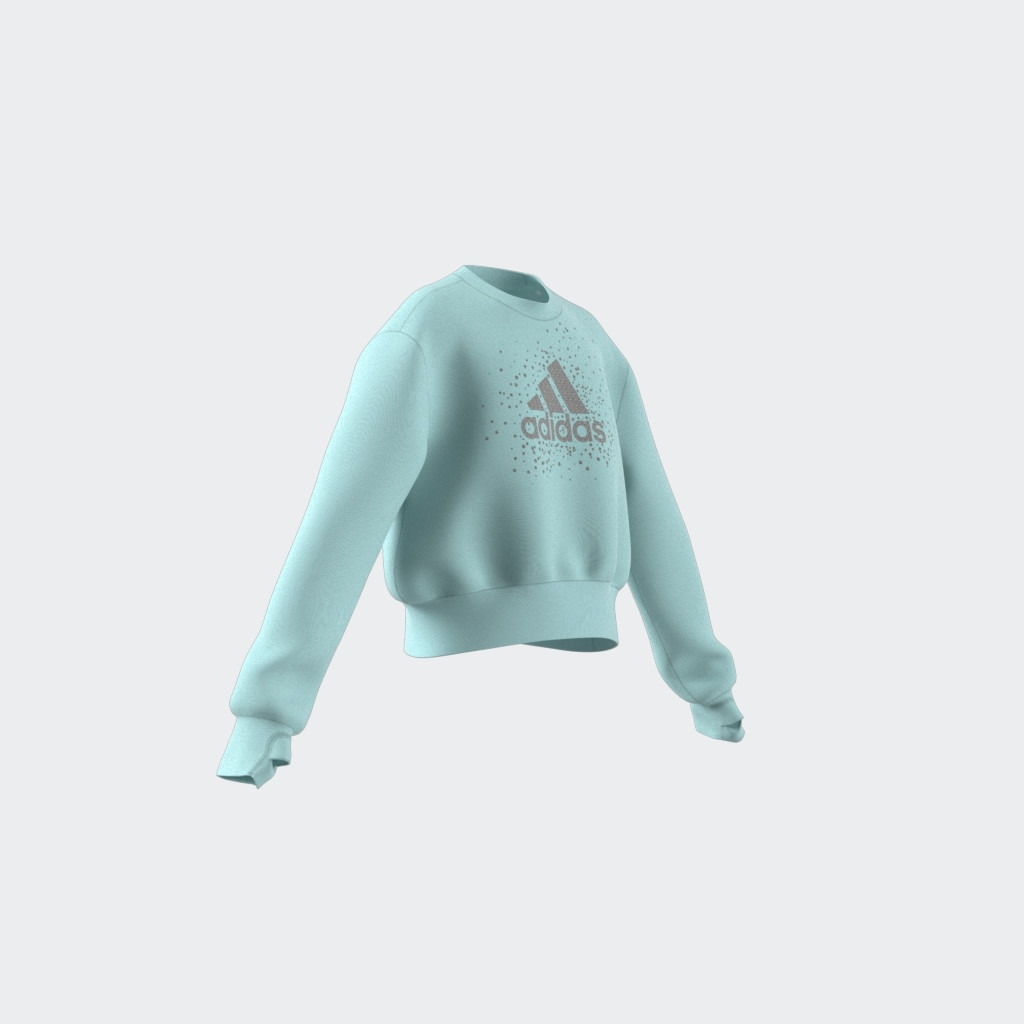 adidas Logo Print Sweatshirt with Long Sleeves-sports-girls-clothing-tops-image-2