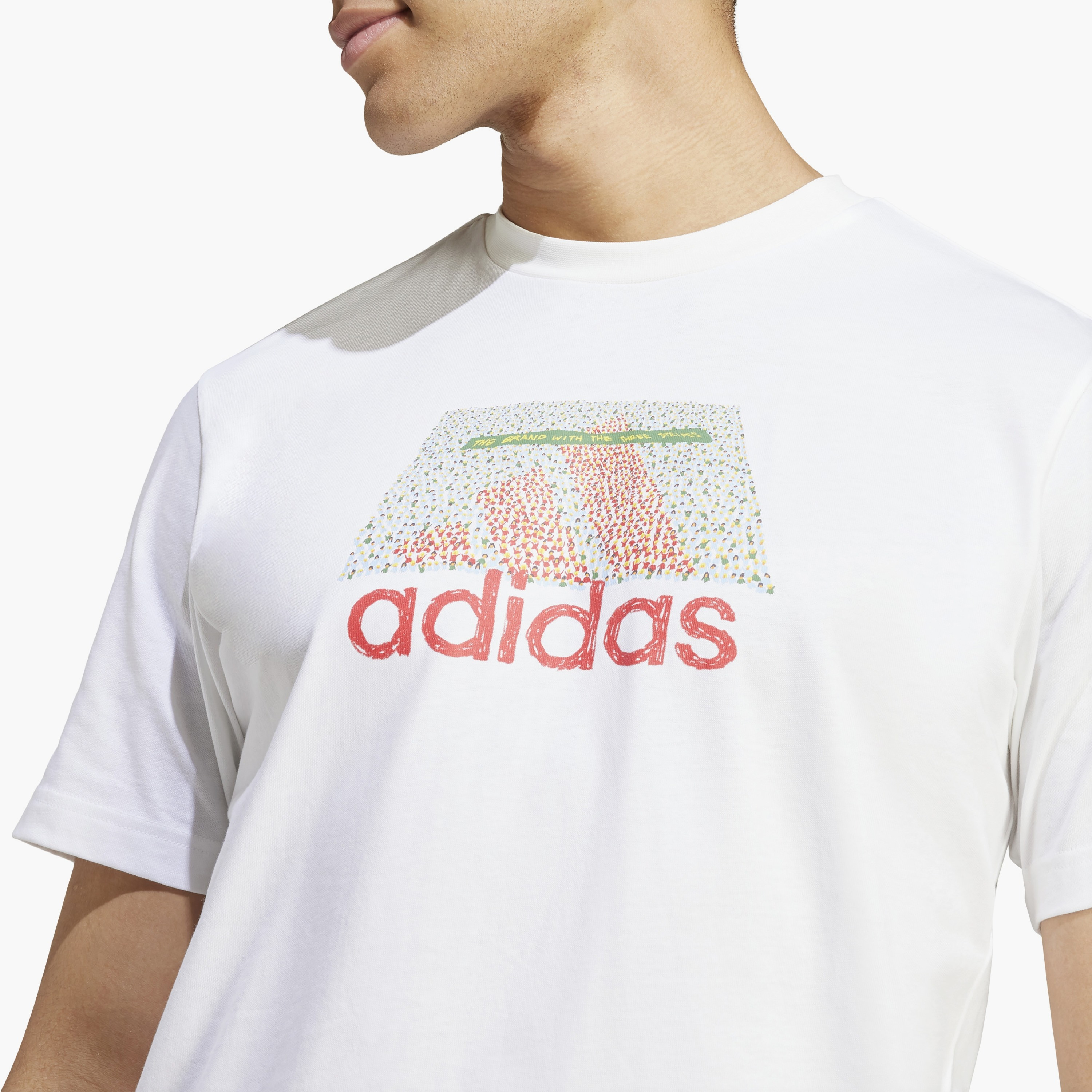 تيشيرت ذو كودز بادج أوف سبورت جرافيك من أديداس للرجال IW2640 | OE-men-clothing-sportswearandactivewear-tshirtsandpolos-image-3