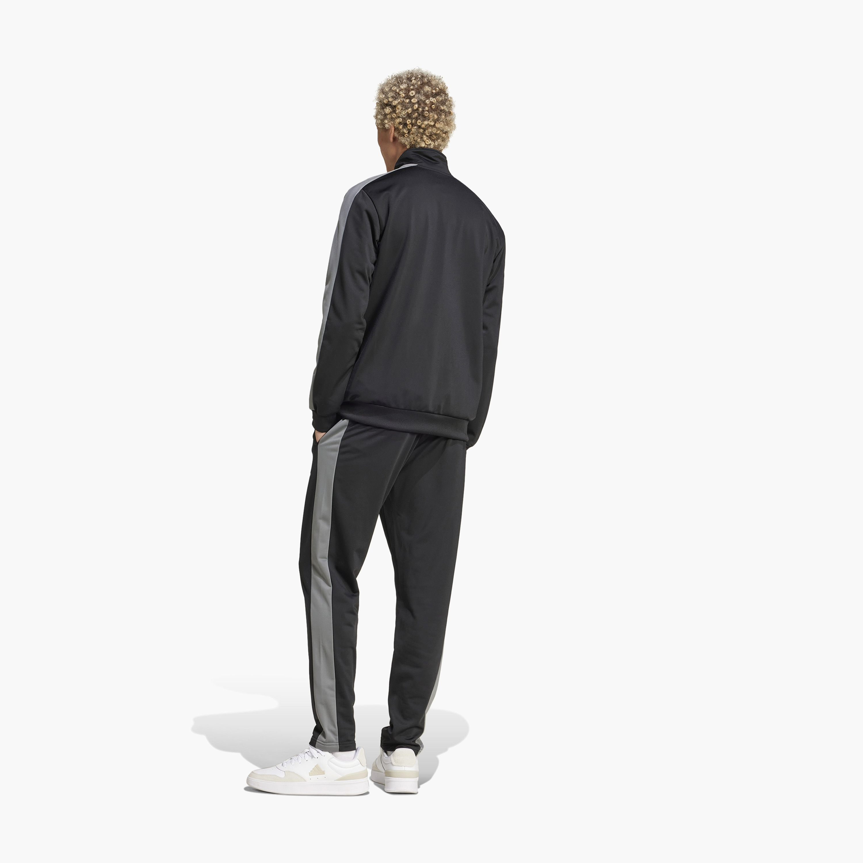 adidas Men's Sportswear Small Logo Tricot Colorblock Track Suit | OE-men-clothing-sportswearandactivewear-tracksuits-image-5