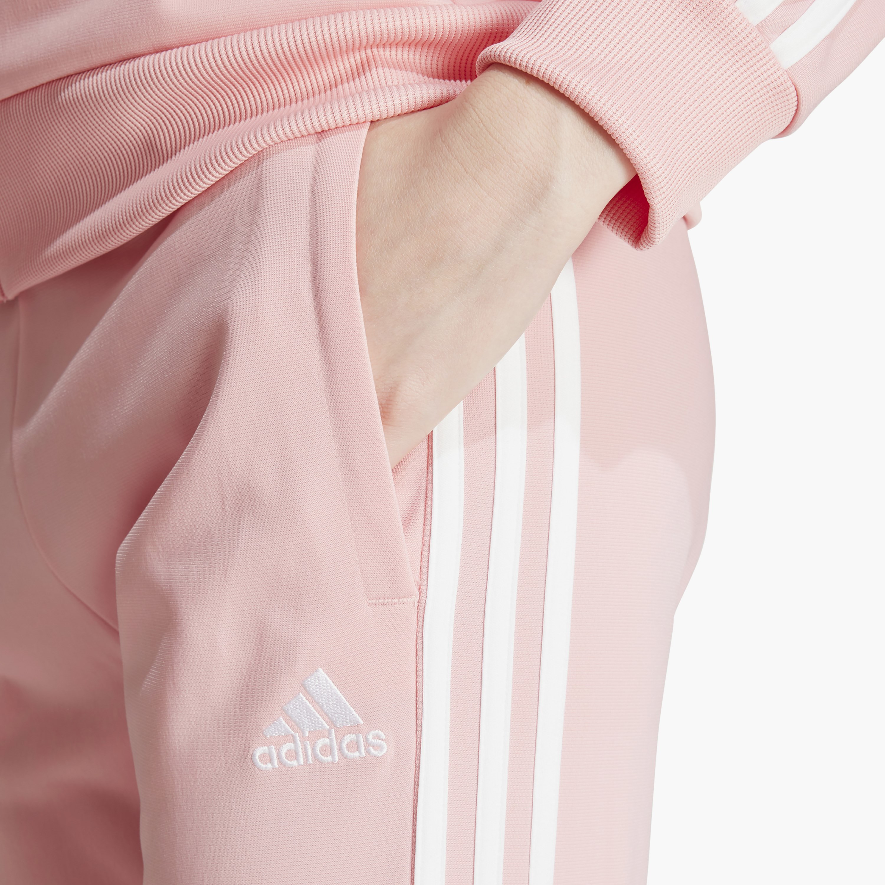 adidas Women's Essentials 3-Stripes Tracksuit IX1095 | OE-sports-women-clothing-trackpantsandtracksuits-image-4