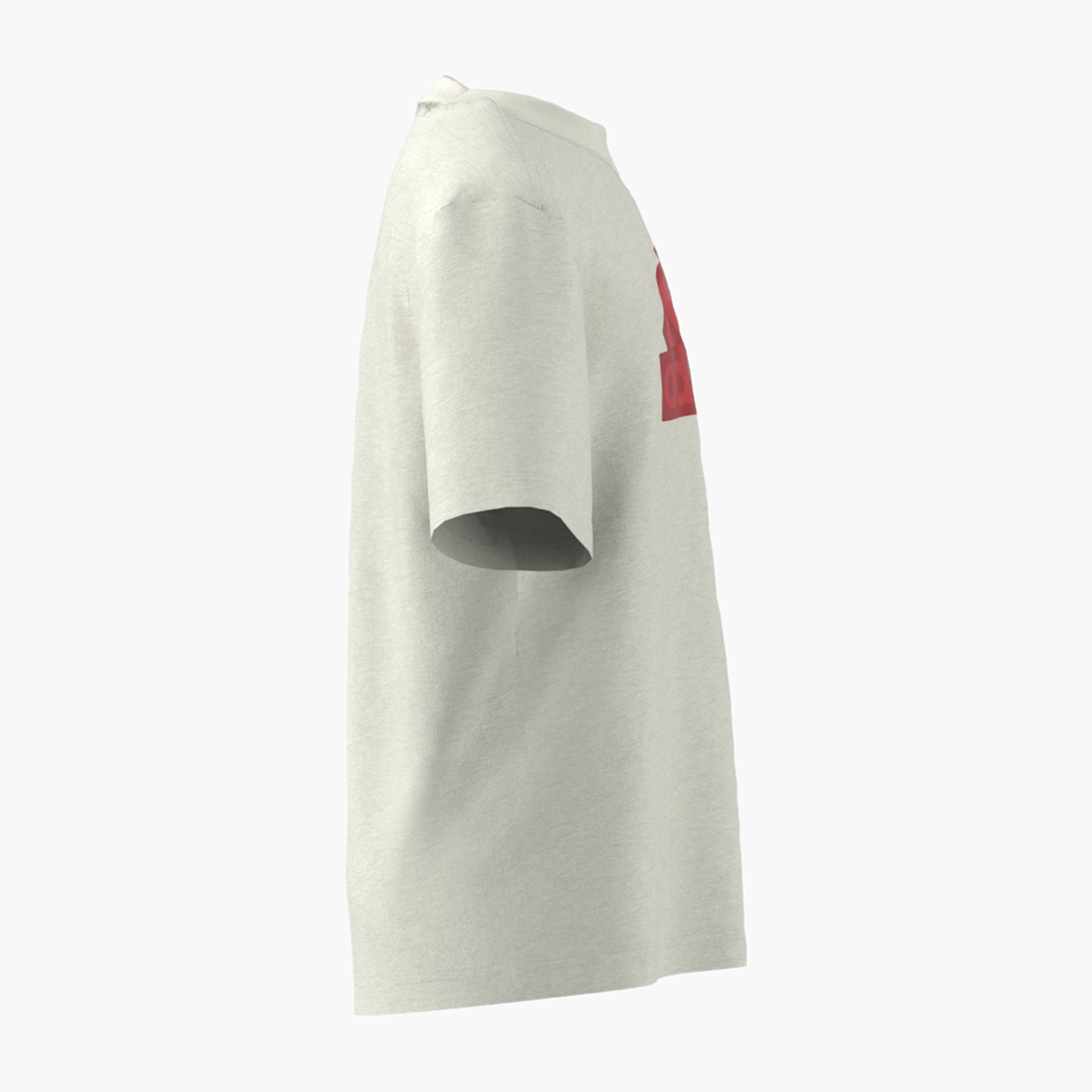Adidas Logo Print T-shirt with Short Sleeves and Crew Neck-boys-clothing-sportswear-tops-image-2