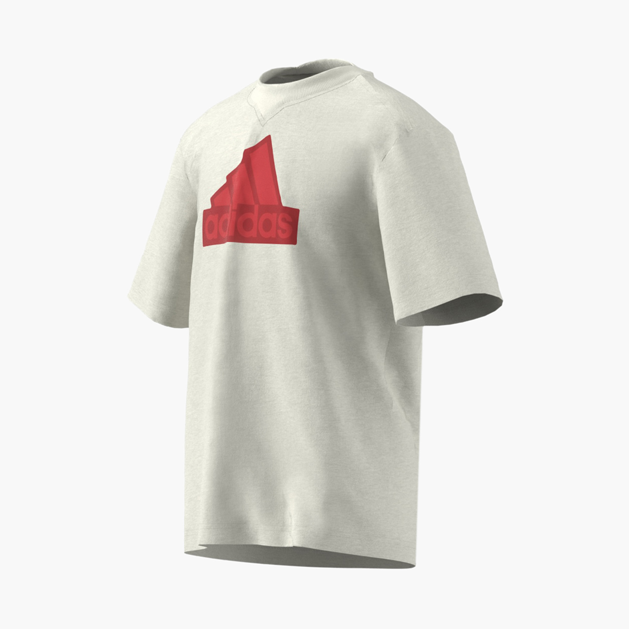 Adidas Logo Print T-shirt with Short Sleeves and Crew Neck-boys-clothing-sportswear-tops-image-7