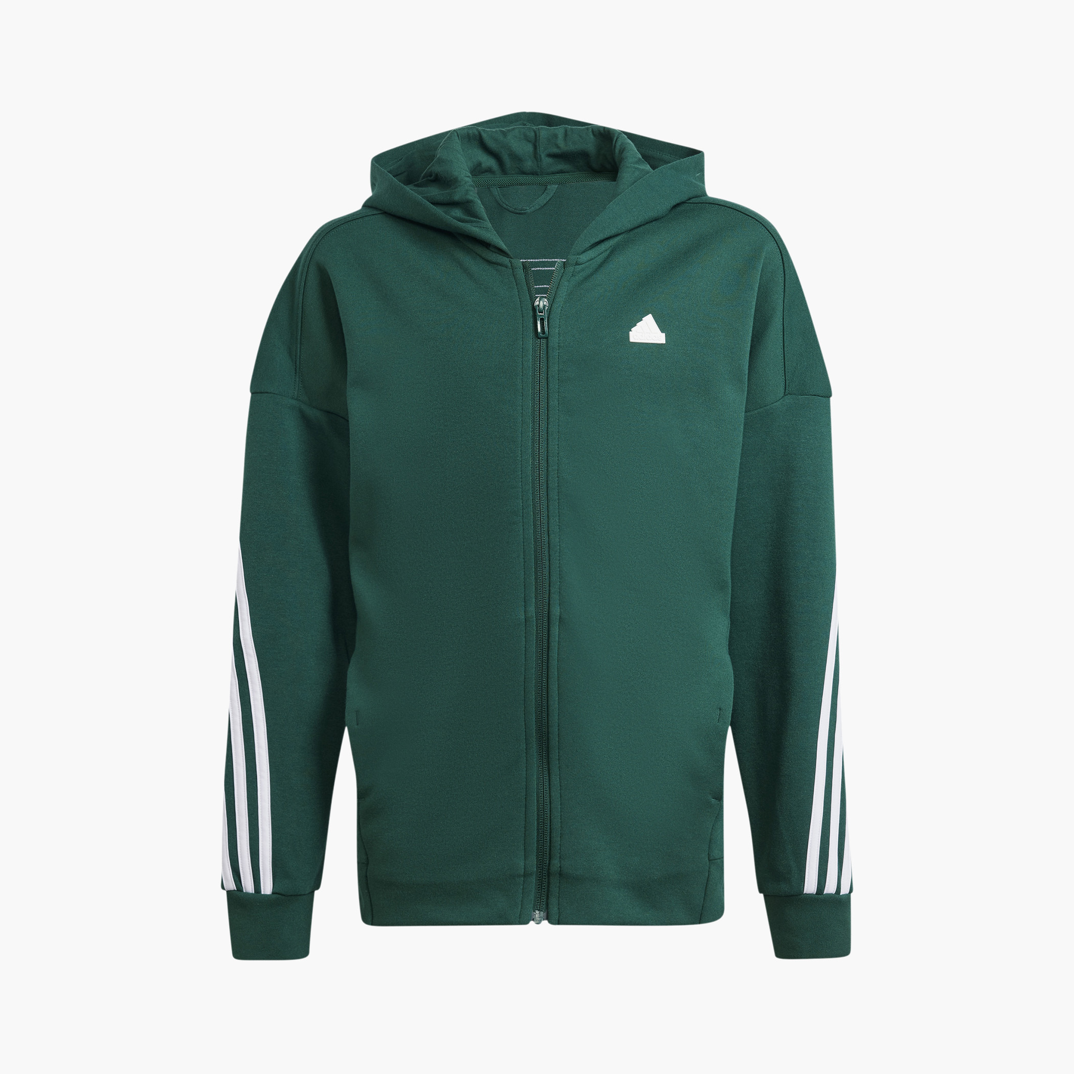 Buy adidas Tape Detail Hooded Jacket with Long Sleeves and Zip Closure Online Mothercare Bahrain