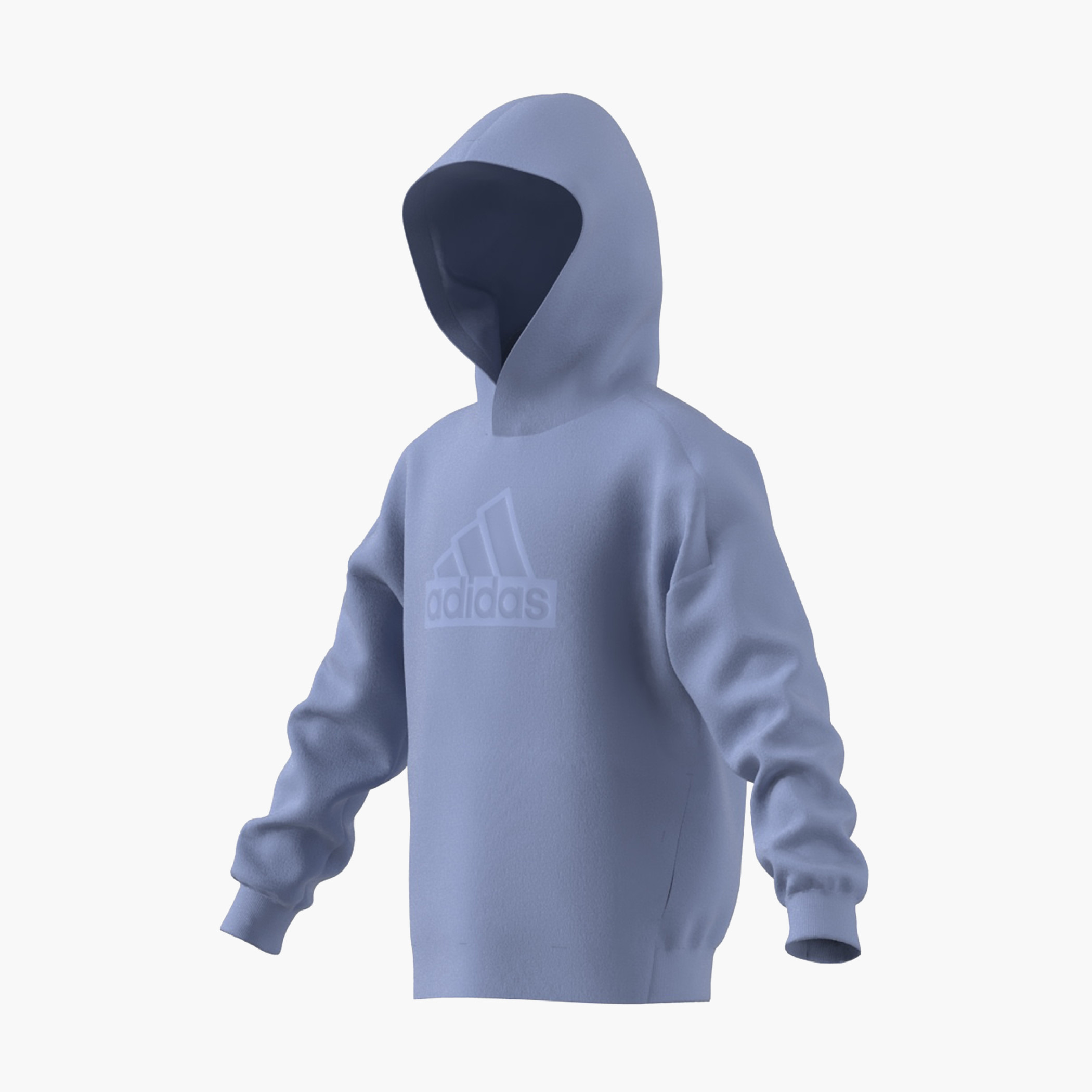adidas Logo Print Hooded Sweatshirt with Long Sleeves-girls-clothing-winterwear-sweatshirts-image-8