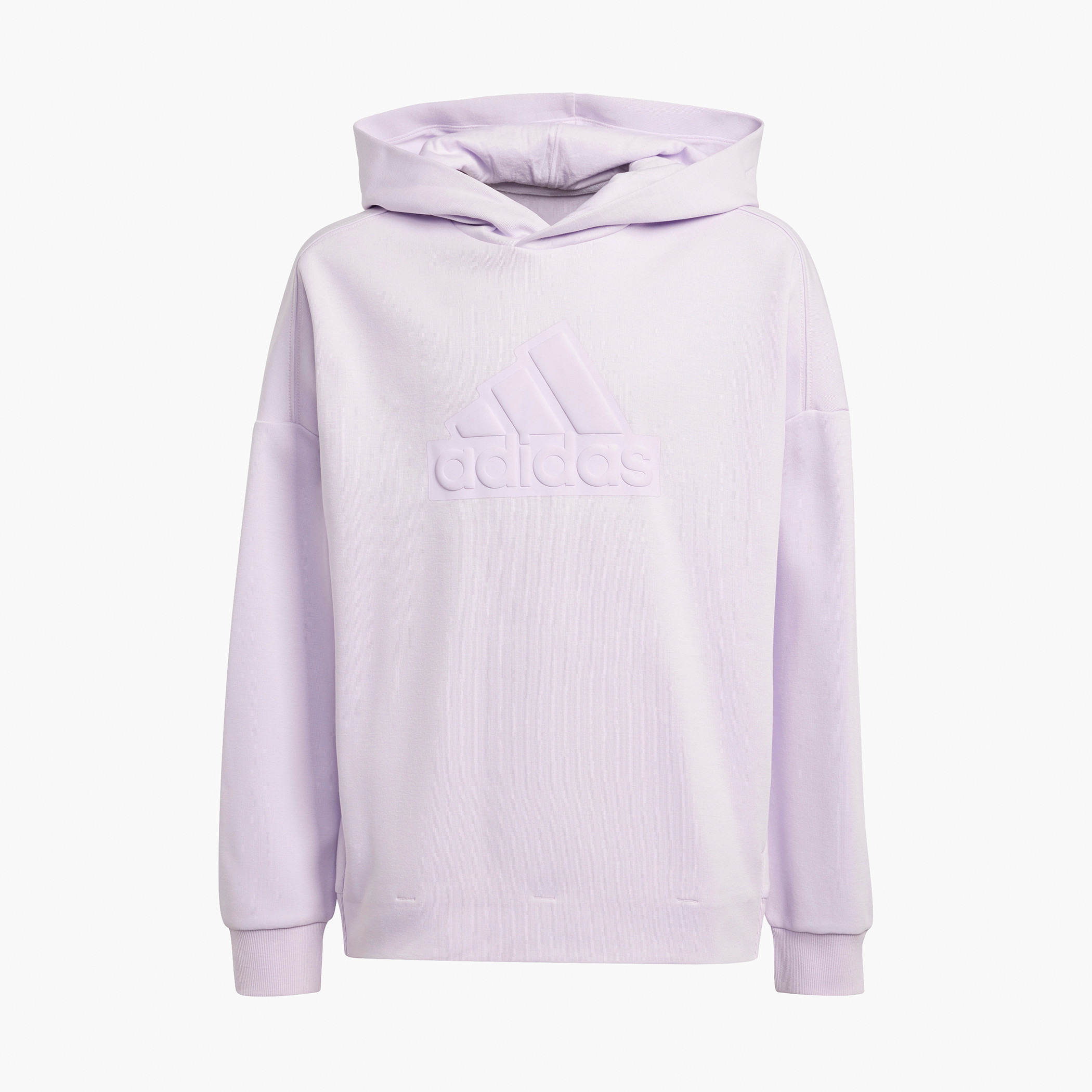 Shop adidas Logo Detail Hoodie with Long Sleeves Online