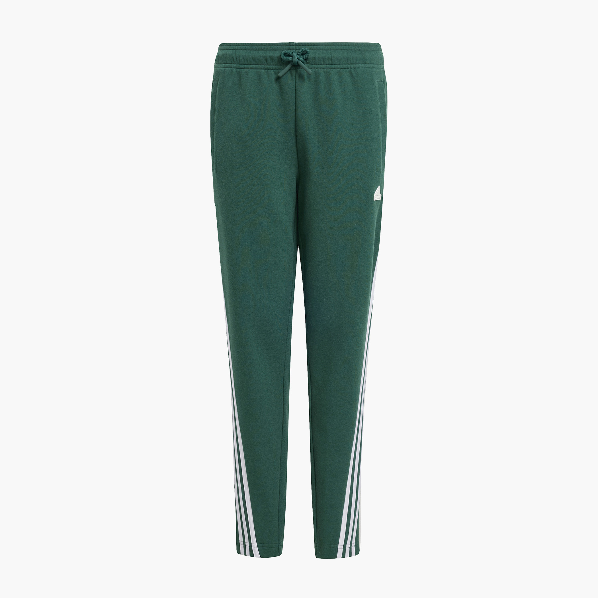 adidas Solid Tape Detail Pants with Drawstring Closure and Pockets-boys-clothing-sportswear-bottoms-image-1