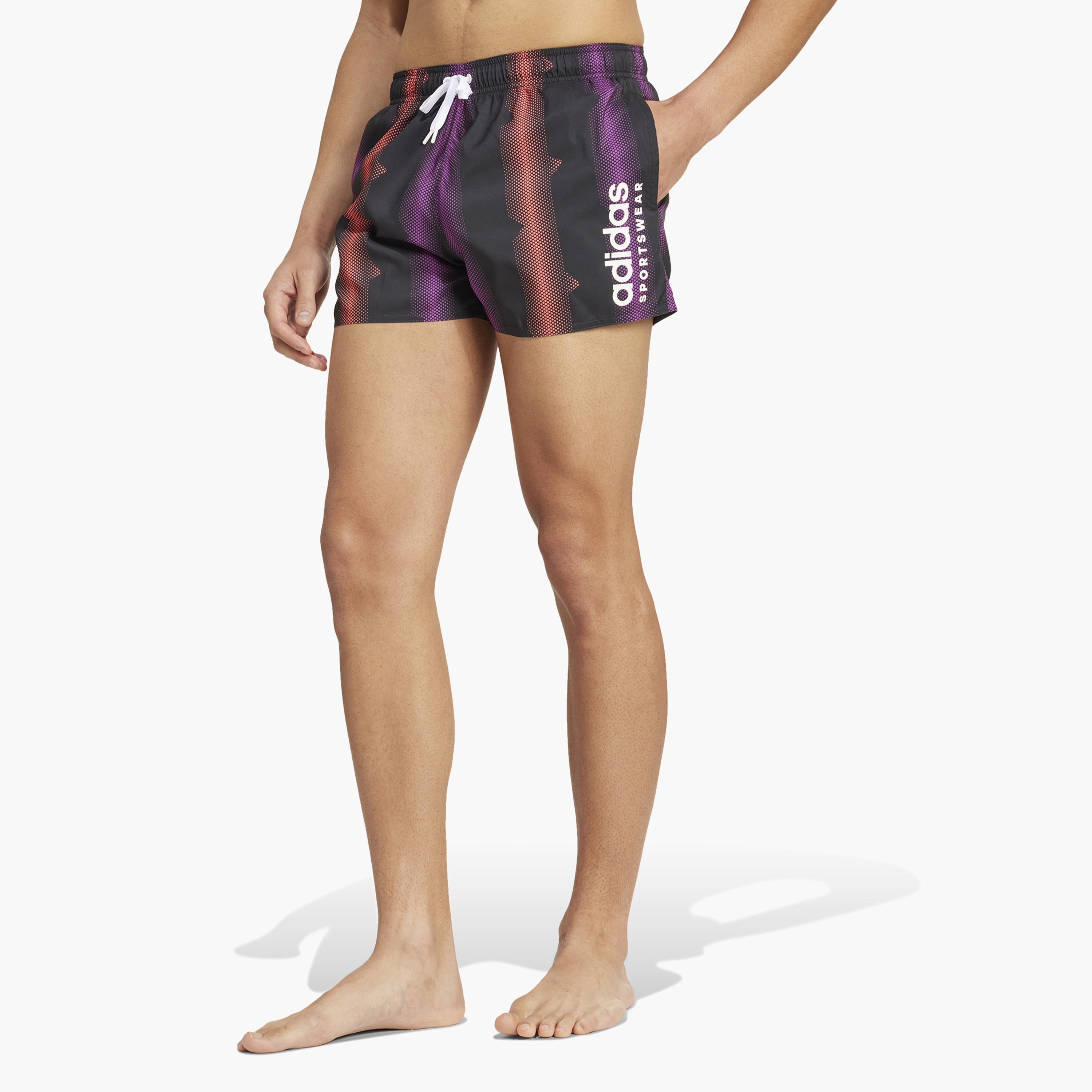 شورت سباحة ذو أديداس تيرو للرجال من أديداس مع قصير جدًا بطول IX7532 | OE-men-clothing-swimandbeach-shorts-image-1