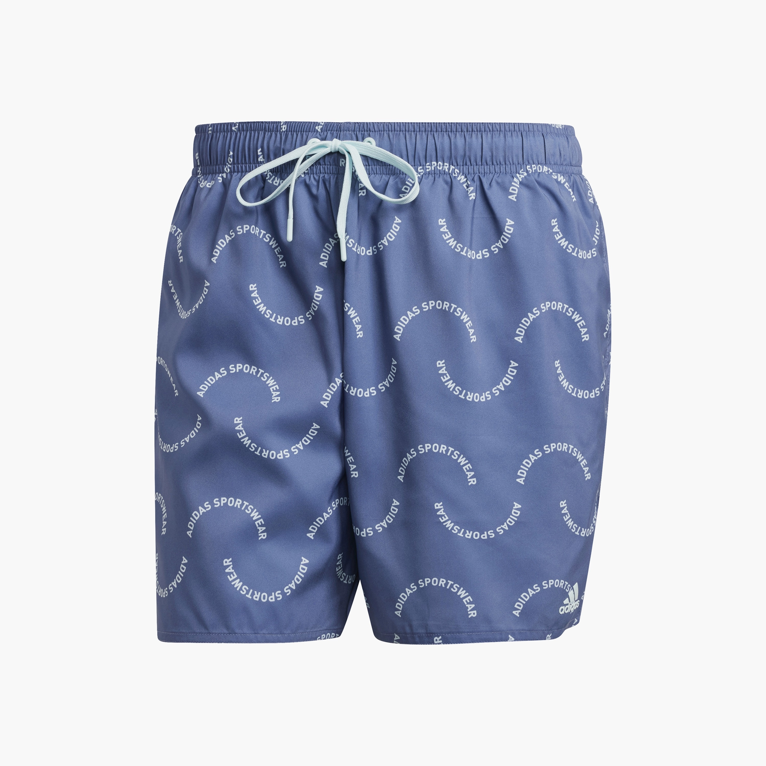 adidas Men's Wave Logo CLX Swim Shorts IX7570 | OE-men-clothing-swimandbeach-shorts-image-7