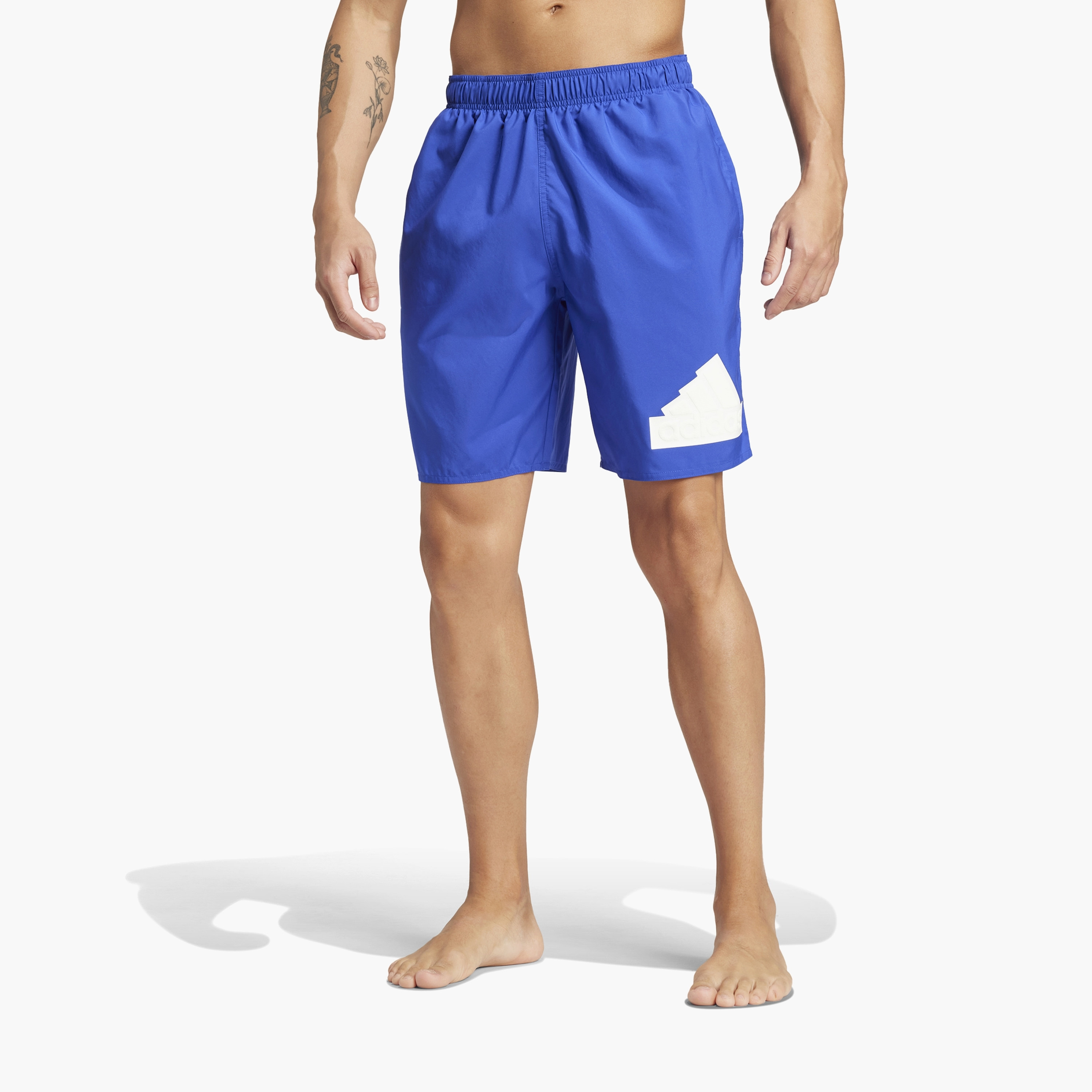 adidas Men's Logo CLX Swim Shorts IX9801 | OE-men-clothing-swimandbeach-shorts-image-1