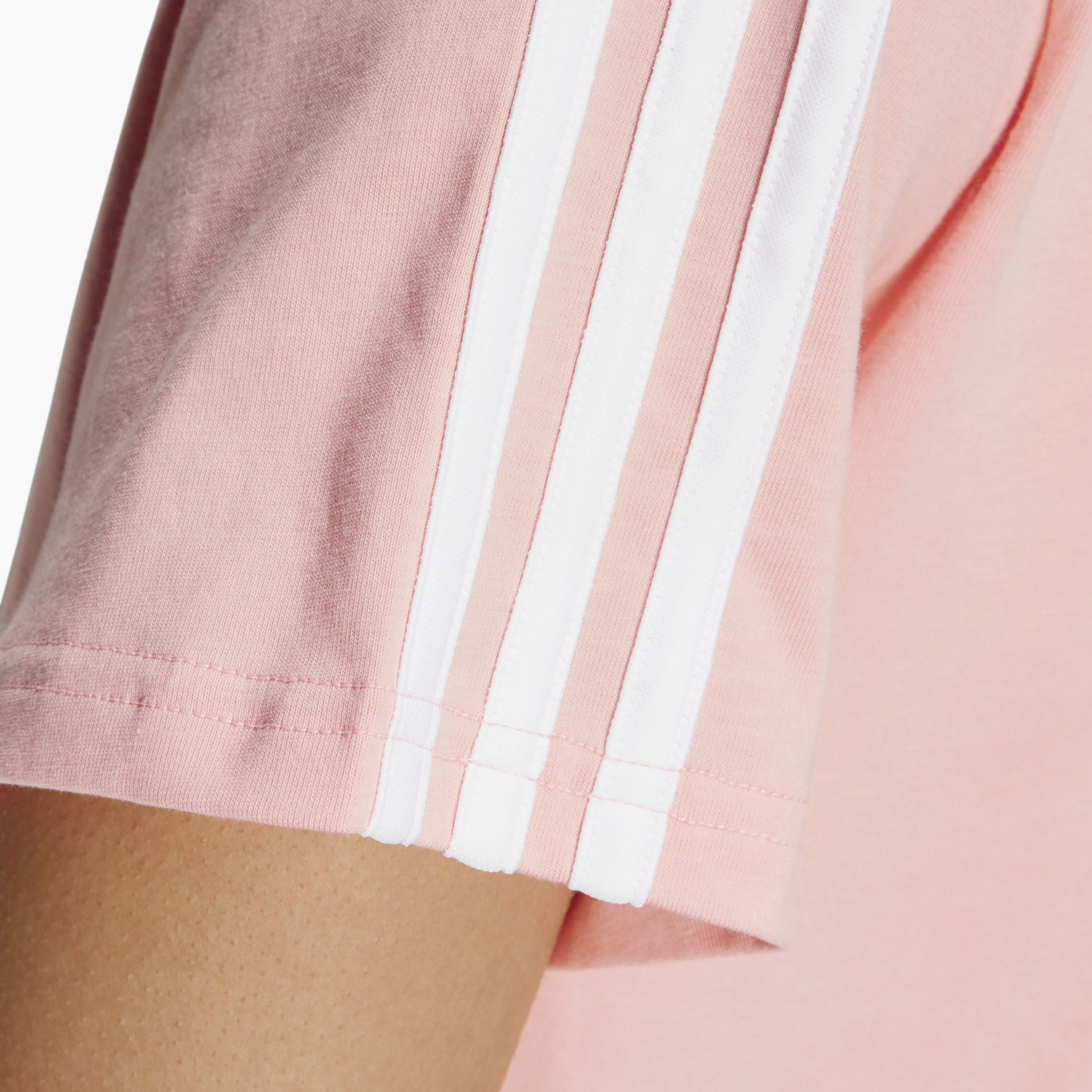 adidas Women's Essentials 3-Stripes T-Shirt IY1698 | OE-sports-women-clothing-tshirtsandvests-image-4