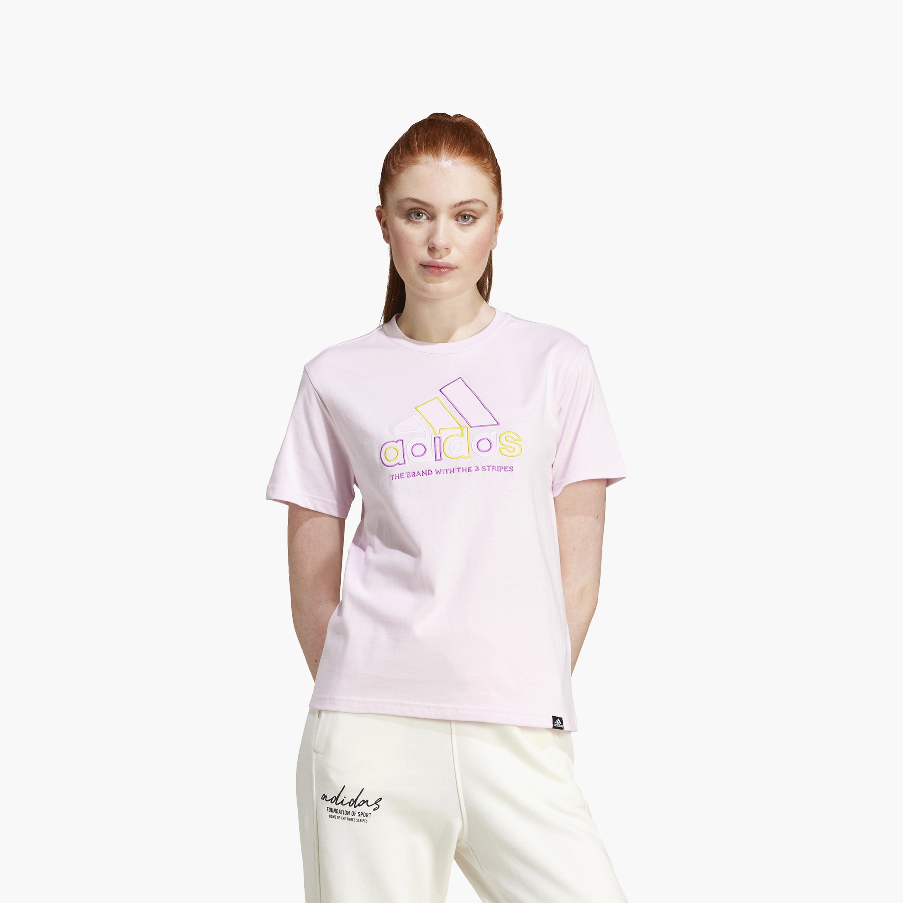تيشيرت نسائي بشعار اكسبريس من أديداس | OE-women-clothing-tshirts-image-13