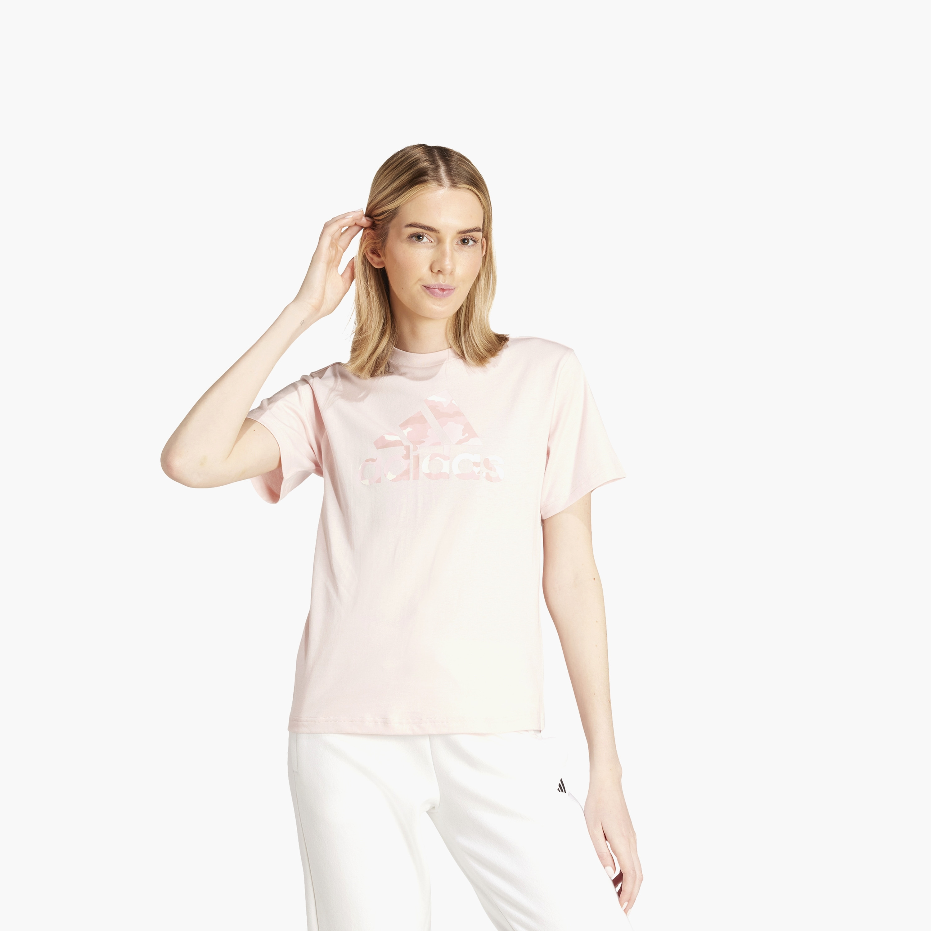 camo adidas shirt women's