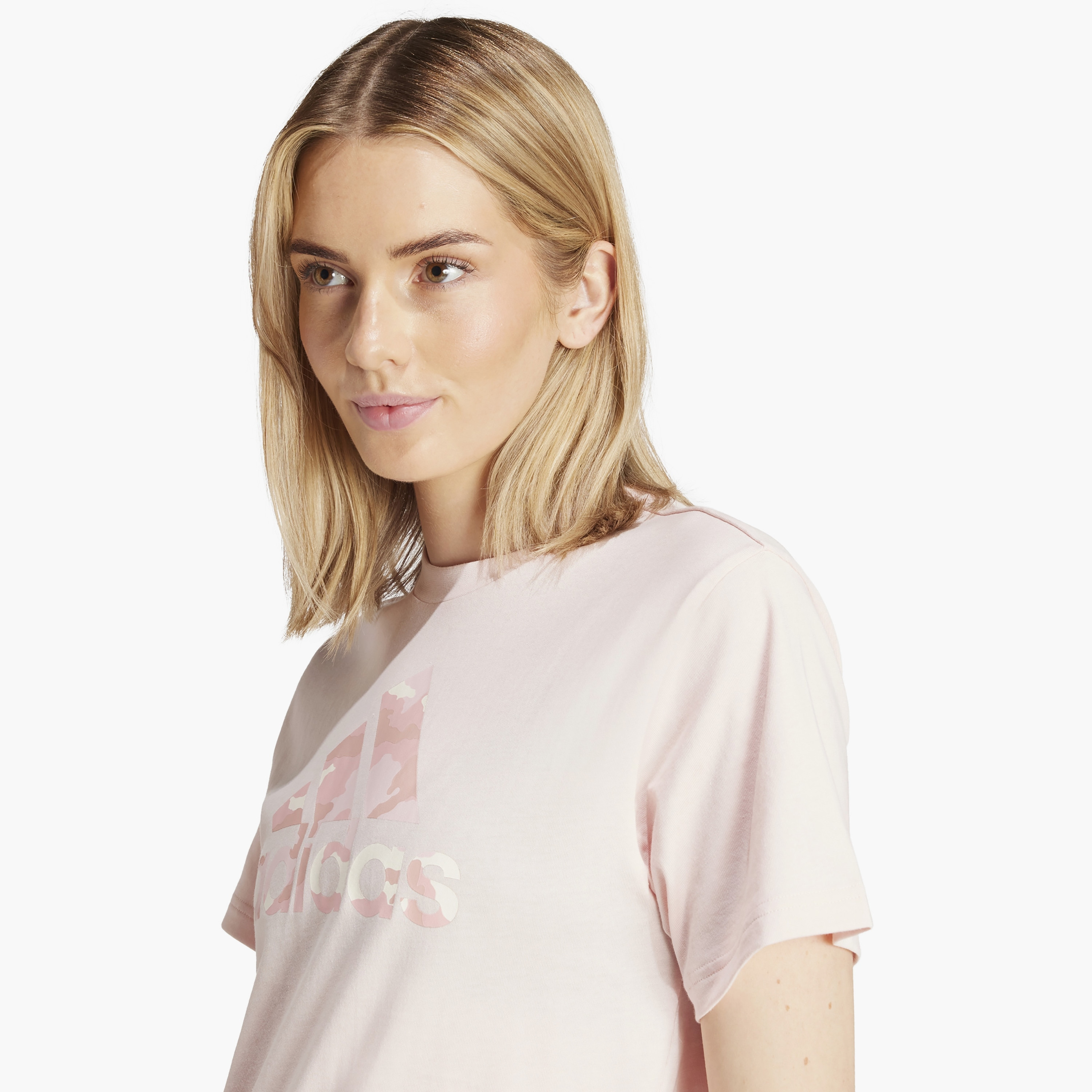 adidas Women's Camo Graphic T-Shirt IY3434 | OE-sports-women-clothing-tshirtsandvests-image-3