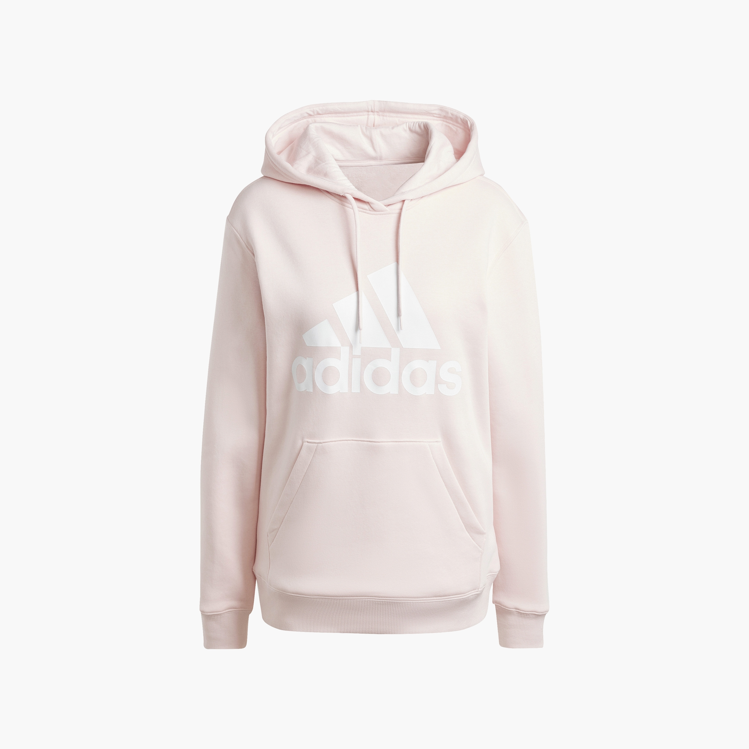 هودي اديداس اسينشالز للنساء بشعار كبير عادي ذو فليس IY4310 | OE-sports-women-clothing-hoodiesandsweatshirts-image-6
