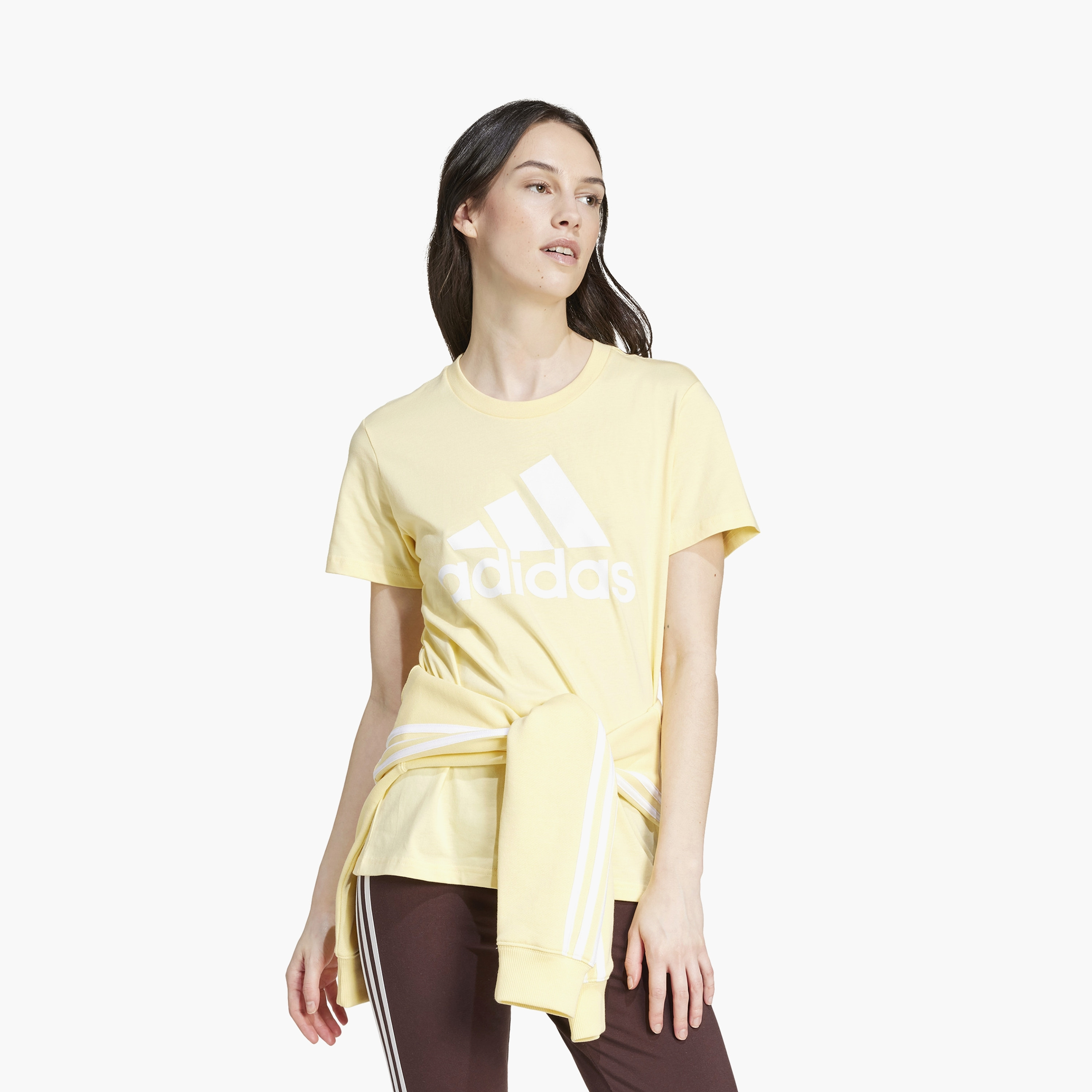 adidas Women's Essentials Logo T-Shirt IY6710 | OE-sports-women-clothing-tshirtsandvests-image-1