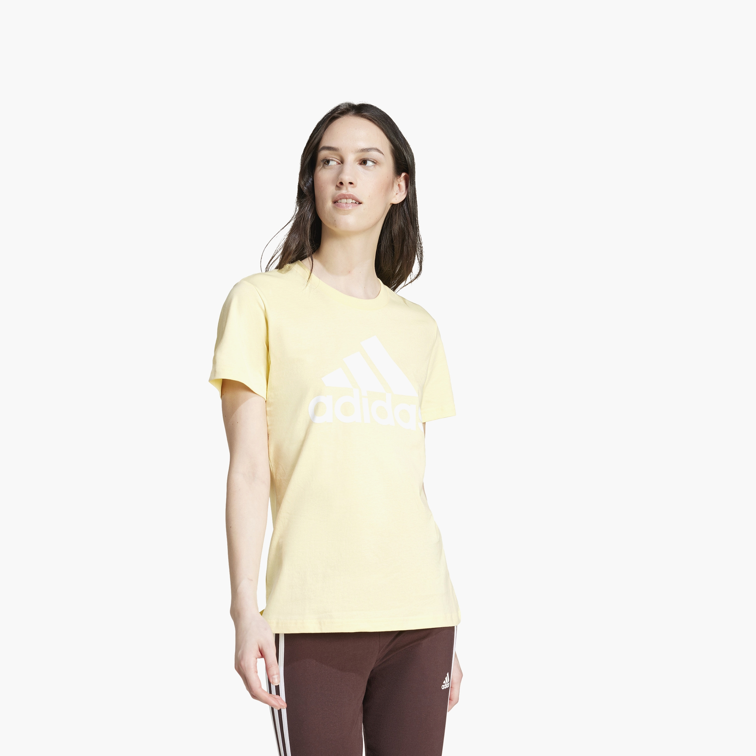 adidas Women's Essentials Logo T-Shirt IY6710 | OE-sports-women-clothing-tshirtsandvests-image-2