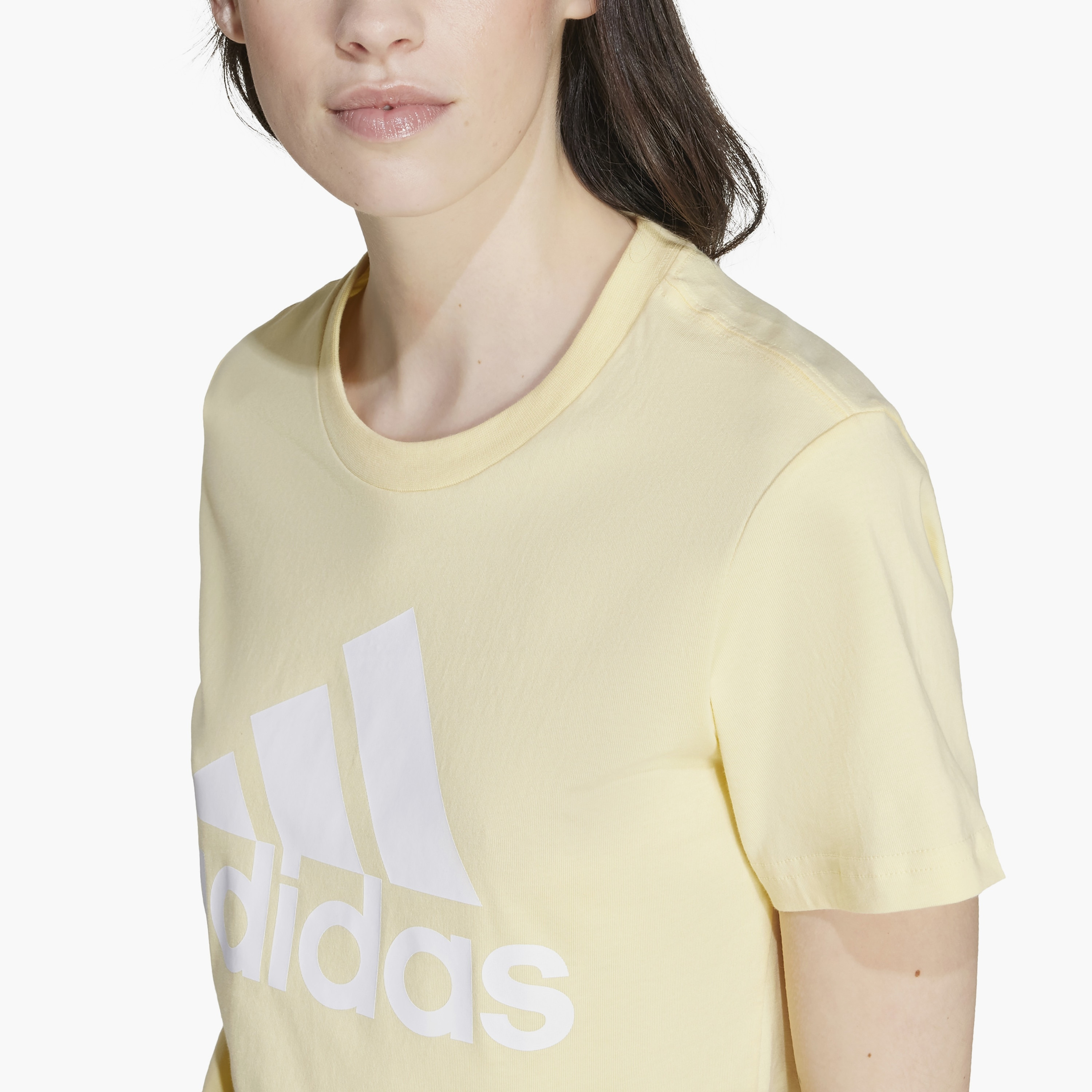 adidas Women's Essentials Logo T-Shirt IY6710 | OE-sports-women-clothing-tshirtsandvests-image-3